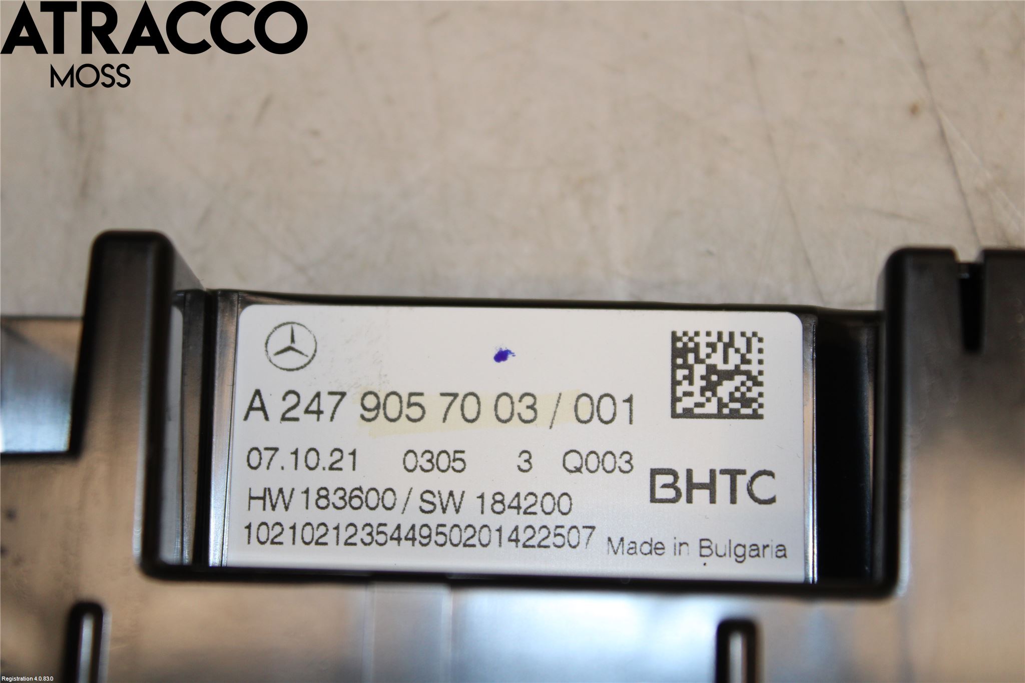 Mercedes-Benz MB EQB (X243) 22- Ac Styrenhet Ac Manöveren