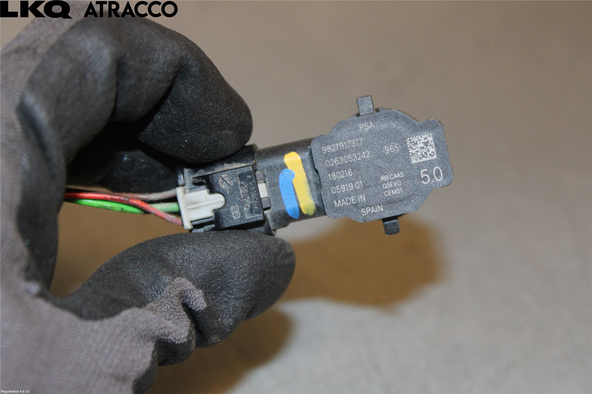 Citroen COTROEN C3 17-24 Parkeringshjälp Backsensor