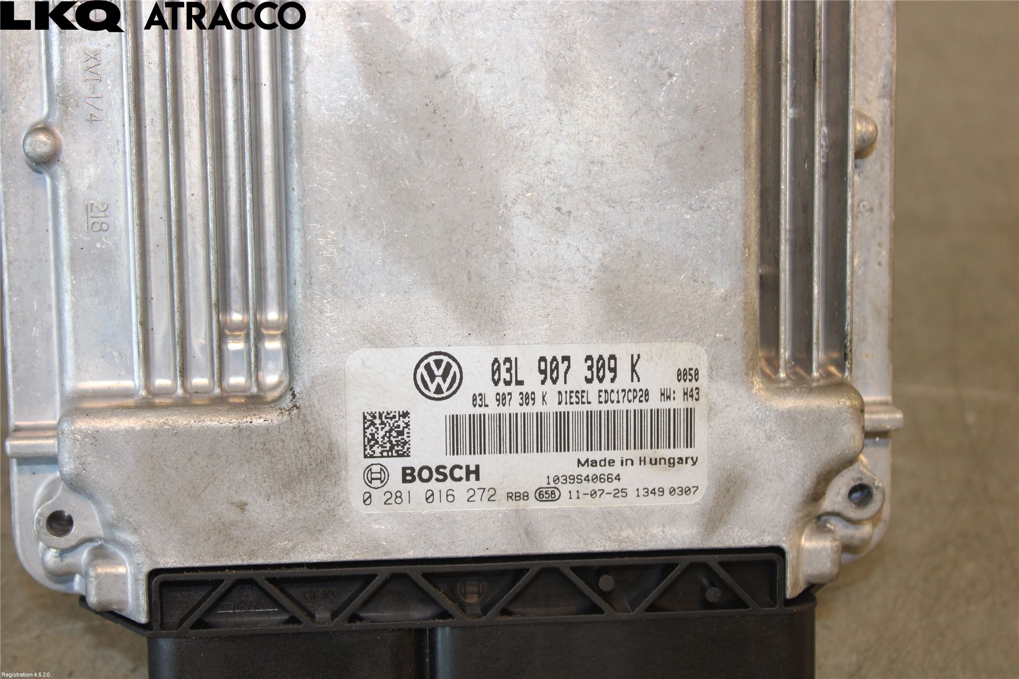 Volkswagen VW TRANSP/CARAVELLE (T5) 04-15 Styrenhet Insprut Bensin