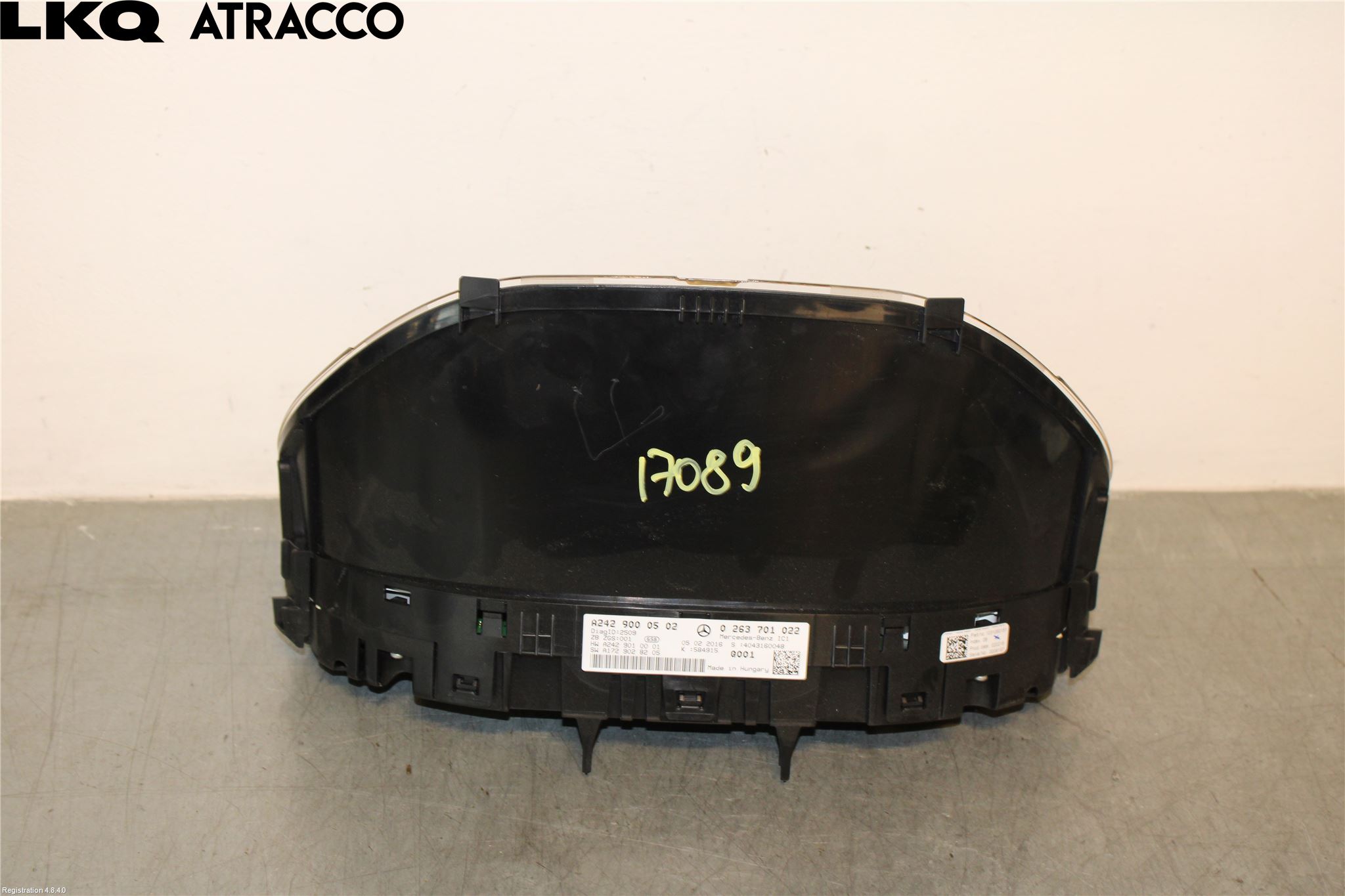 Mercedes-Benz MB B-KLASS (W246/W242) 12-19 Instrument Komb
