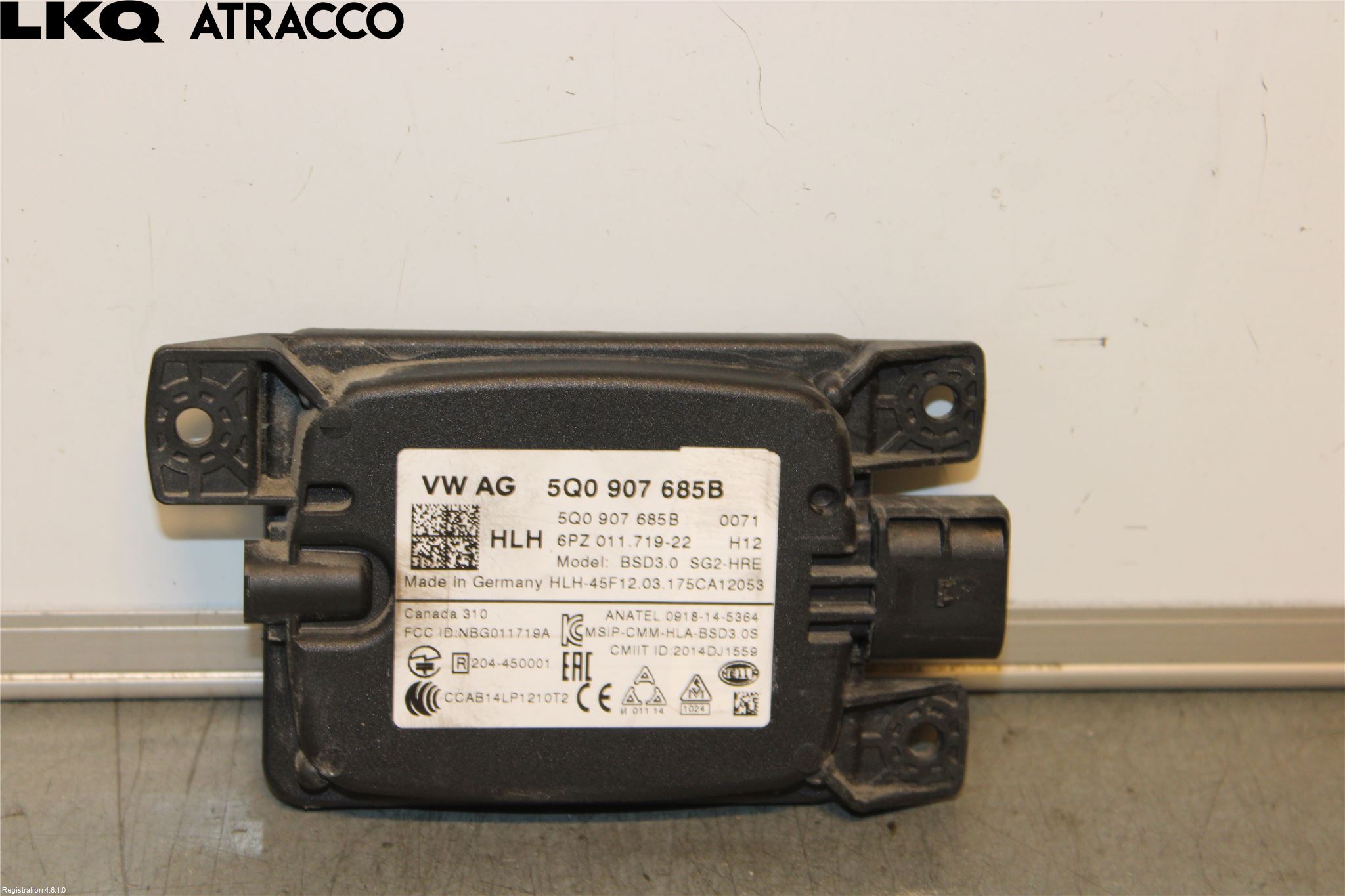 Volkswagen VW GOLF / E-GOLF VII 13-20 Sensor Aktivt Kollisionsskydd