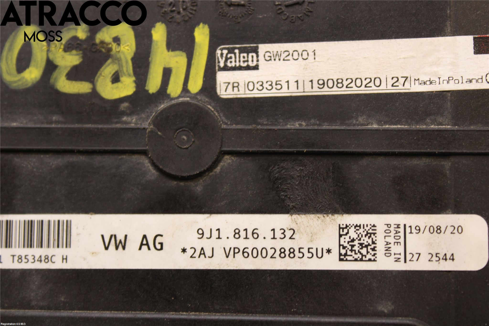 Volkswagen VW ID.3 21- Värmekammare-Växlare