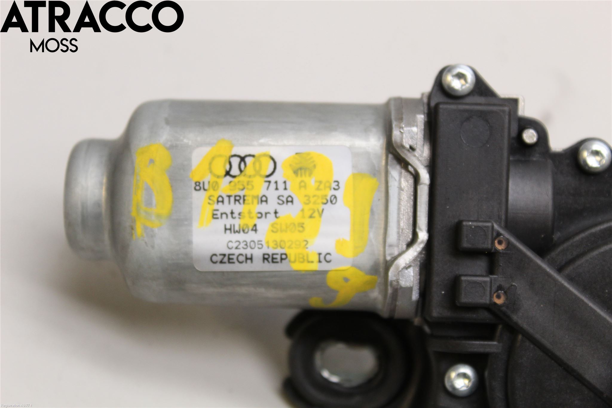 Audi A1/S1 11-18 Torkarmotor Baklucka