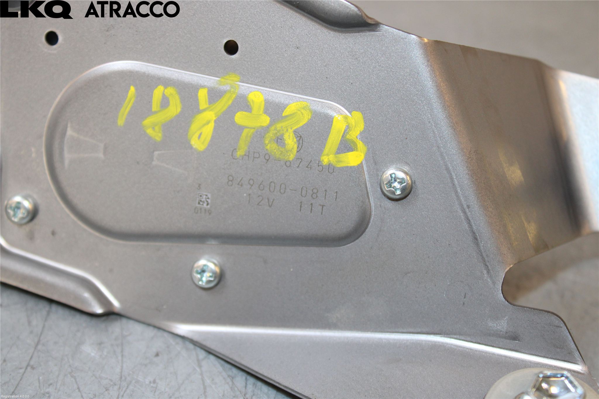 Mazda 6 13- Torkarmotor Baklucka