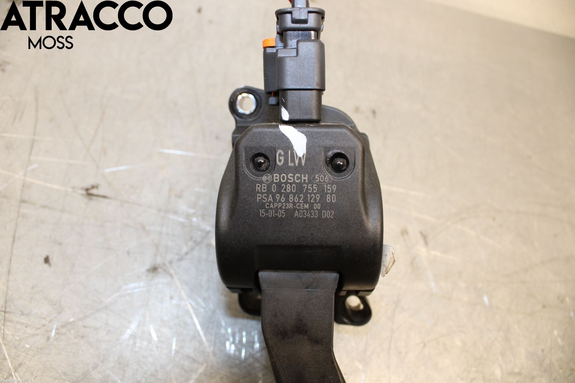 Peugeot 508 11-18 Gaspedal