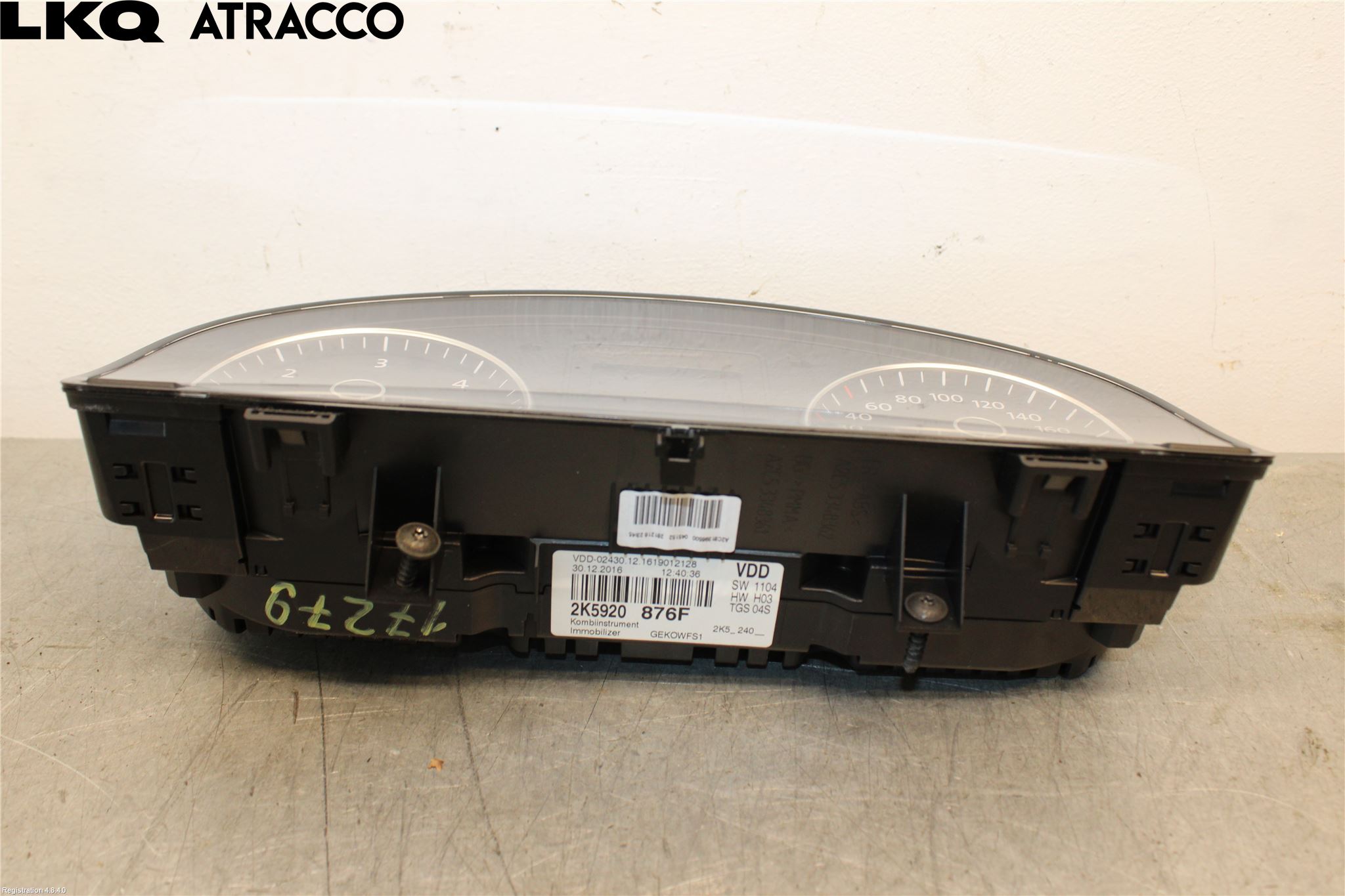 Volkswagen VW CADDY 16-20 Instrument Hast