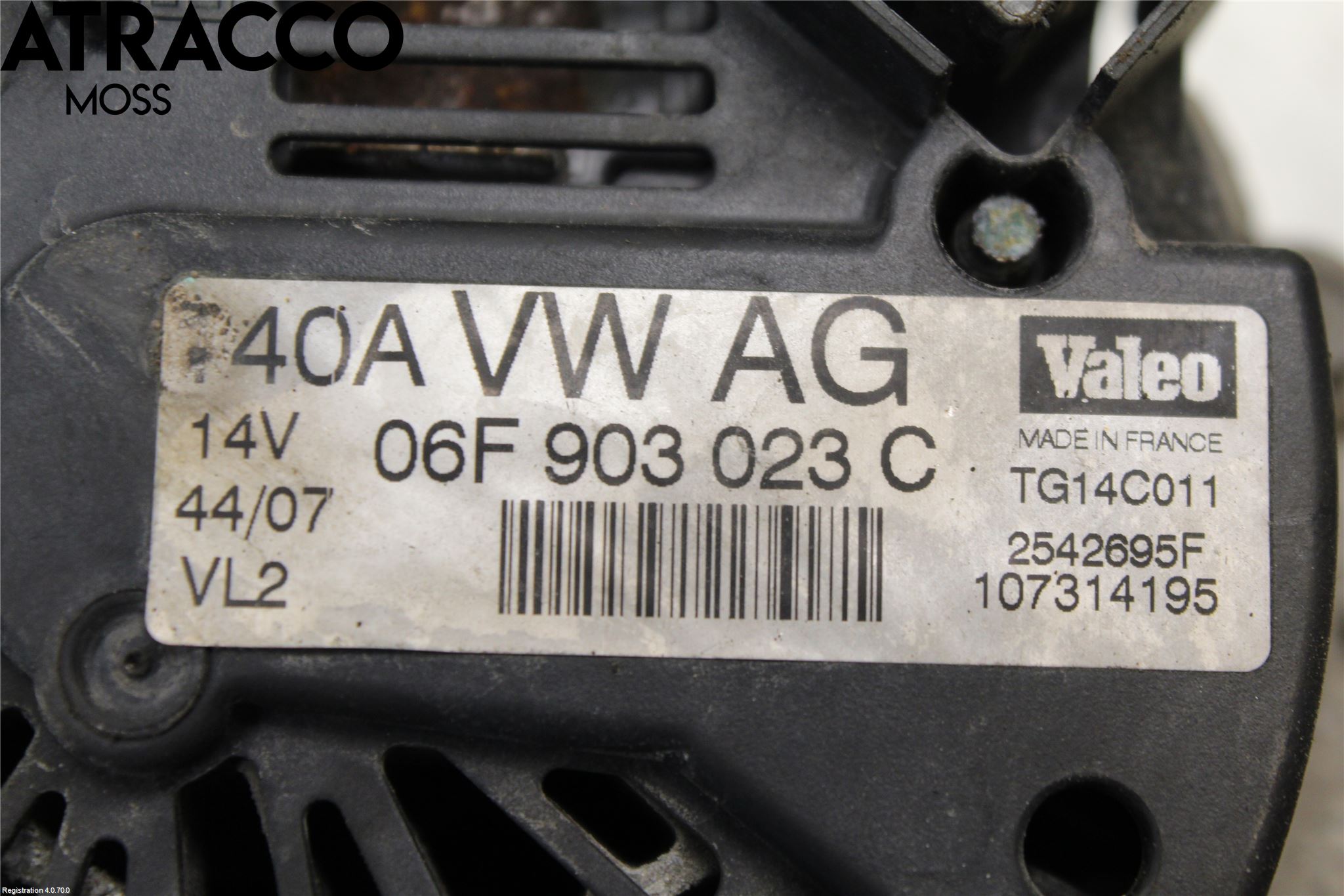 Volkswagen VW TOURAN 03-10 Generator