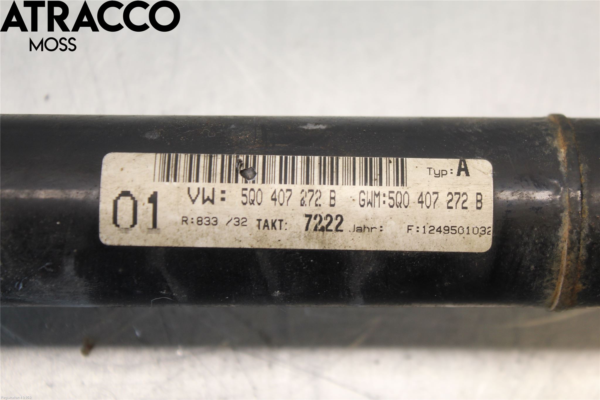 Volkswagen VW GOLF / E-GOLF VII 13-20 Drivaxel Fram Höger