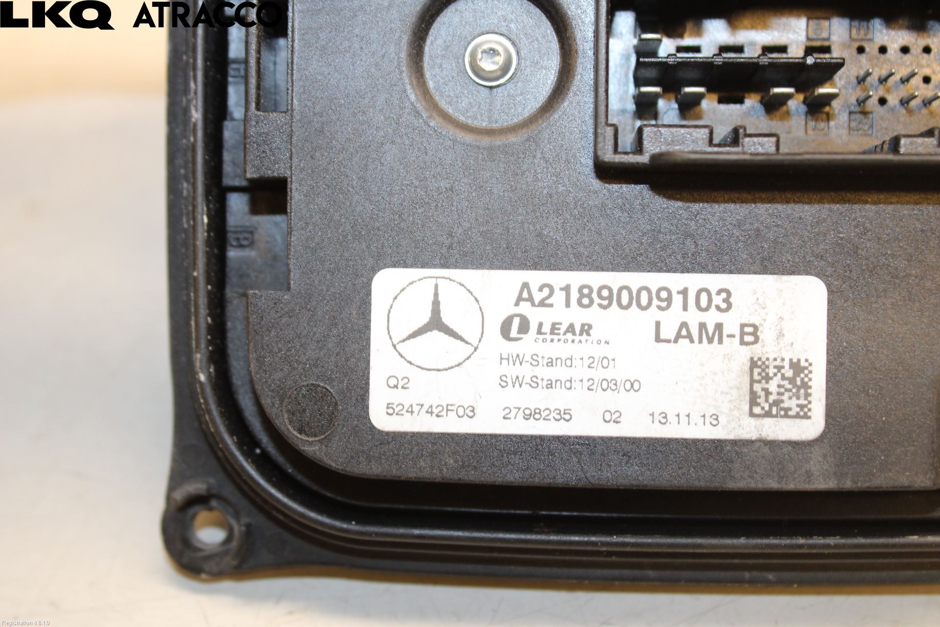 Mercedes-Benz MB B-KLASS (W246/W242) 12-19 Styrenhet Strålkastare