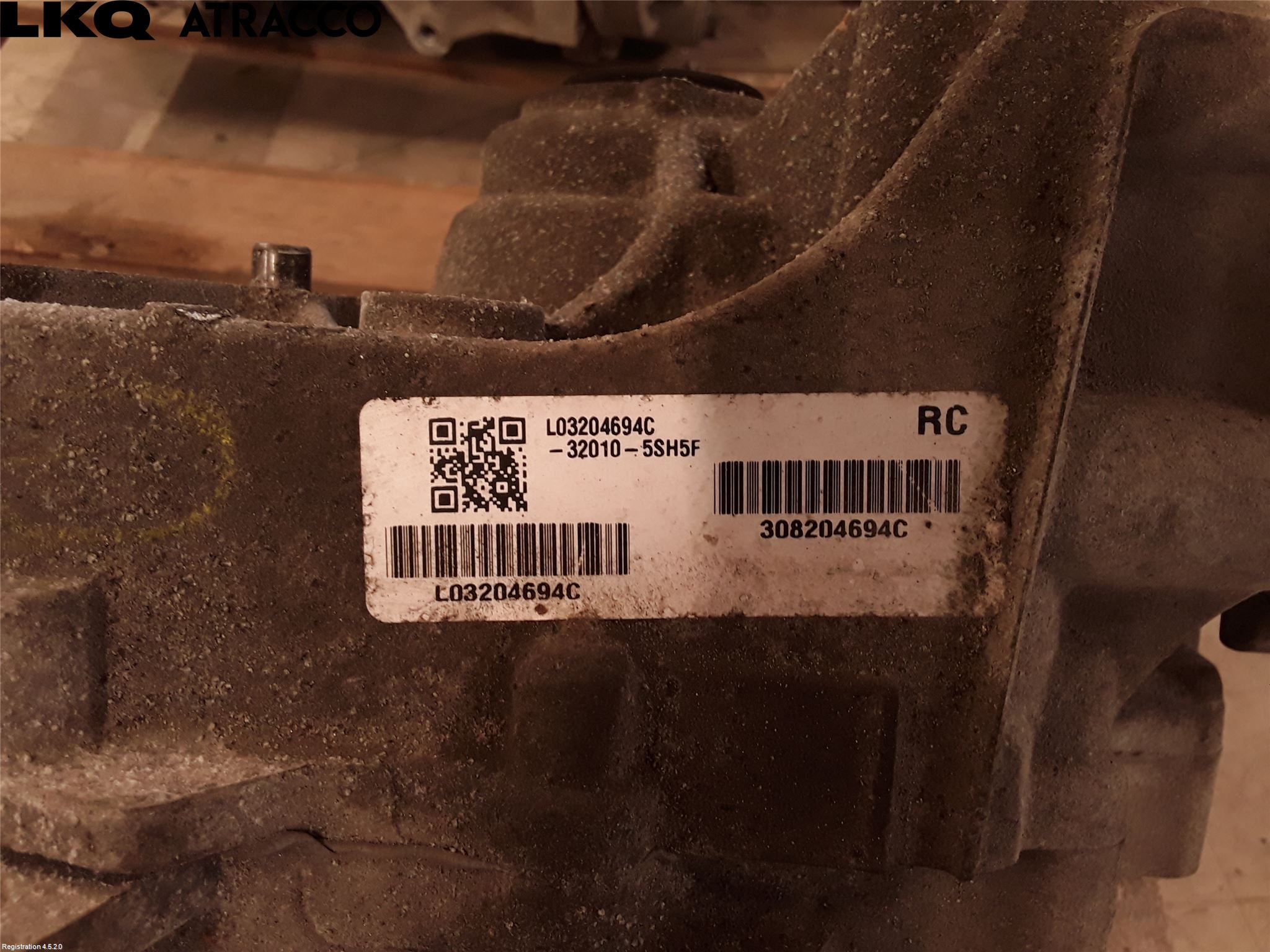 Nissan LEAF 18- Växel Fördelningslåda