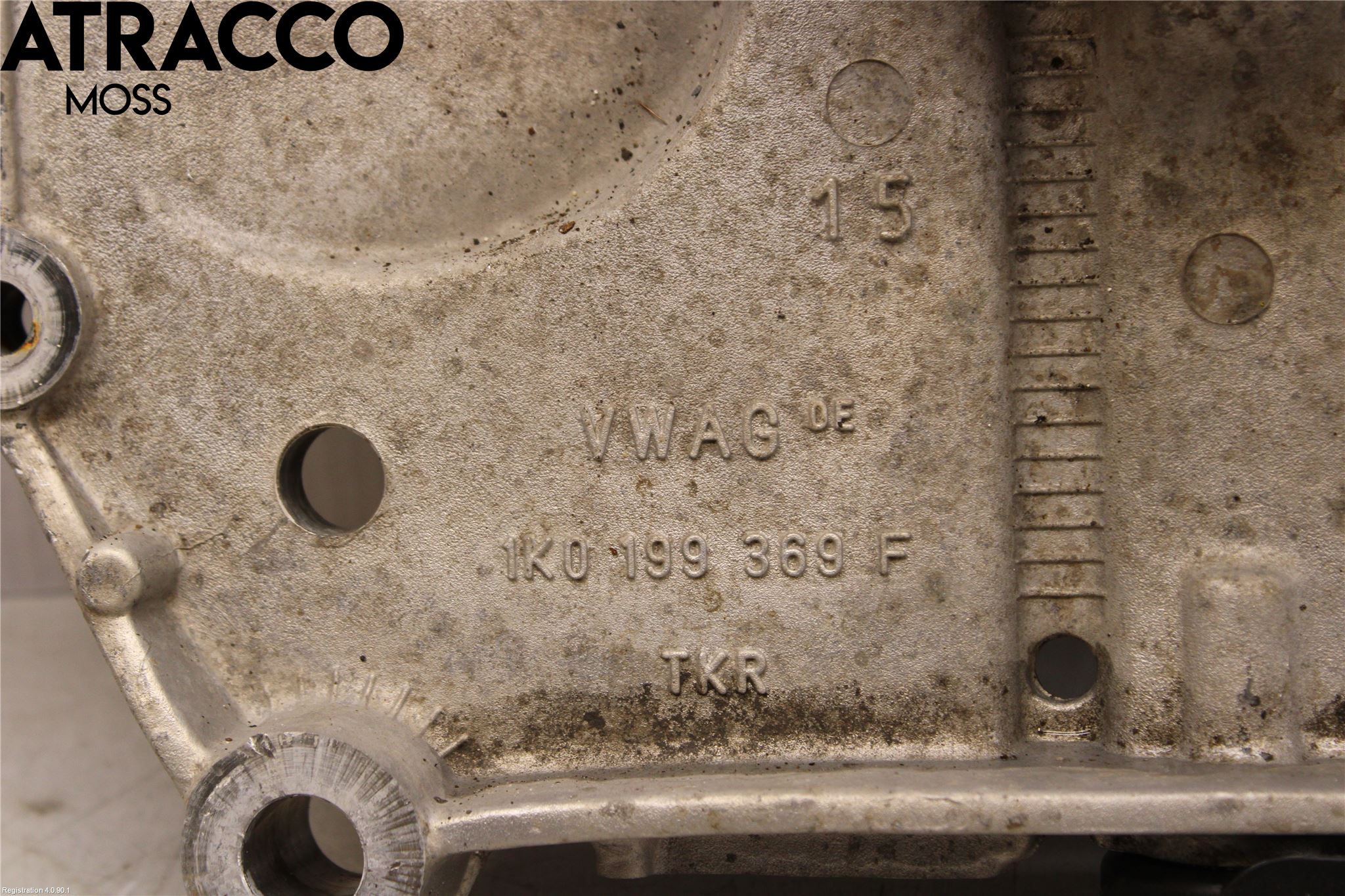 Volkswagen VW TOURAN 10-15 Framvagn Fäste-Kudde