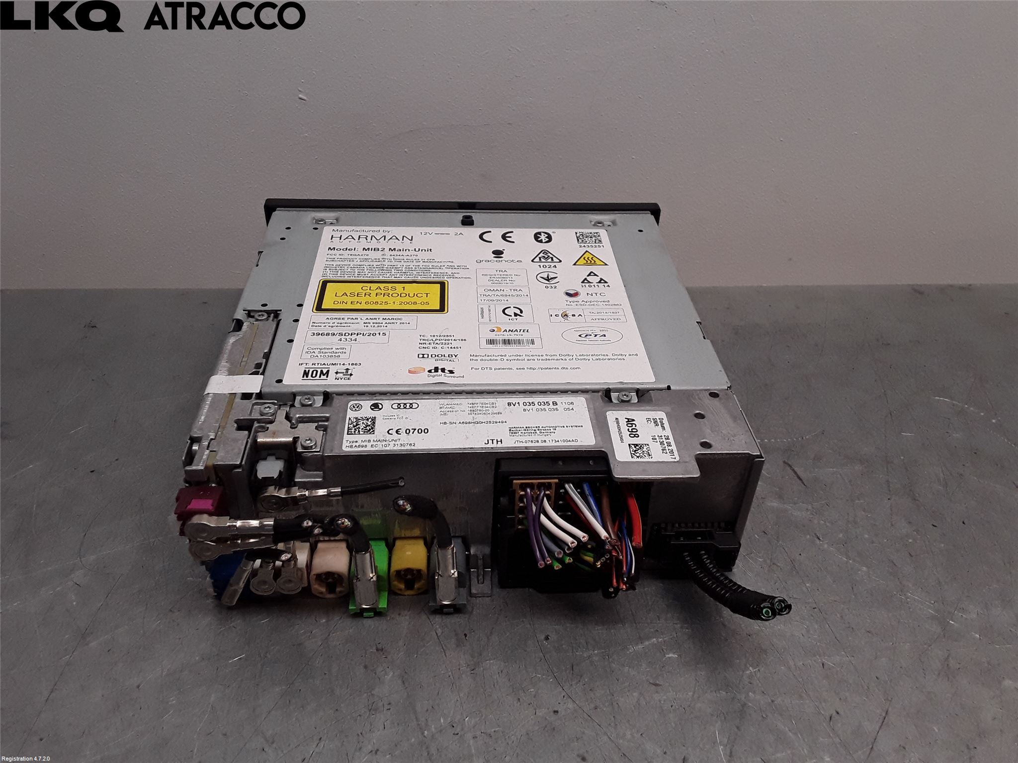 Audi A3/S3 8V 13-20 Radio