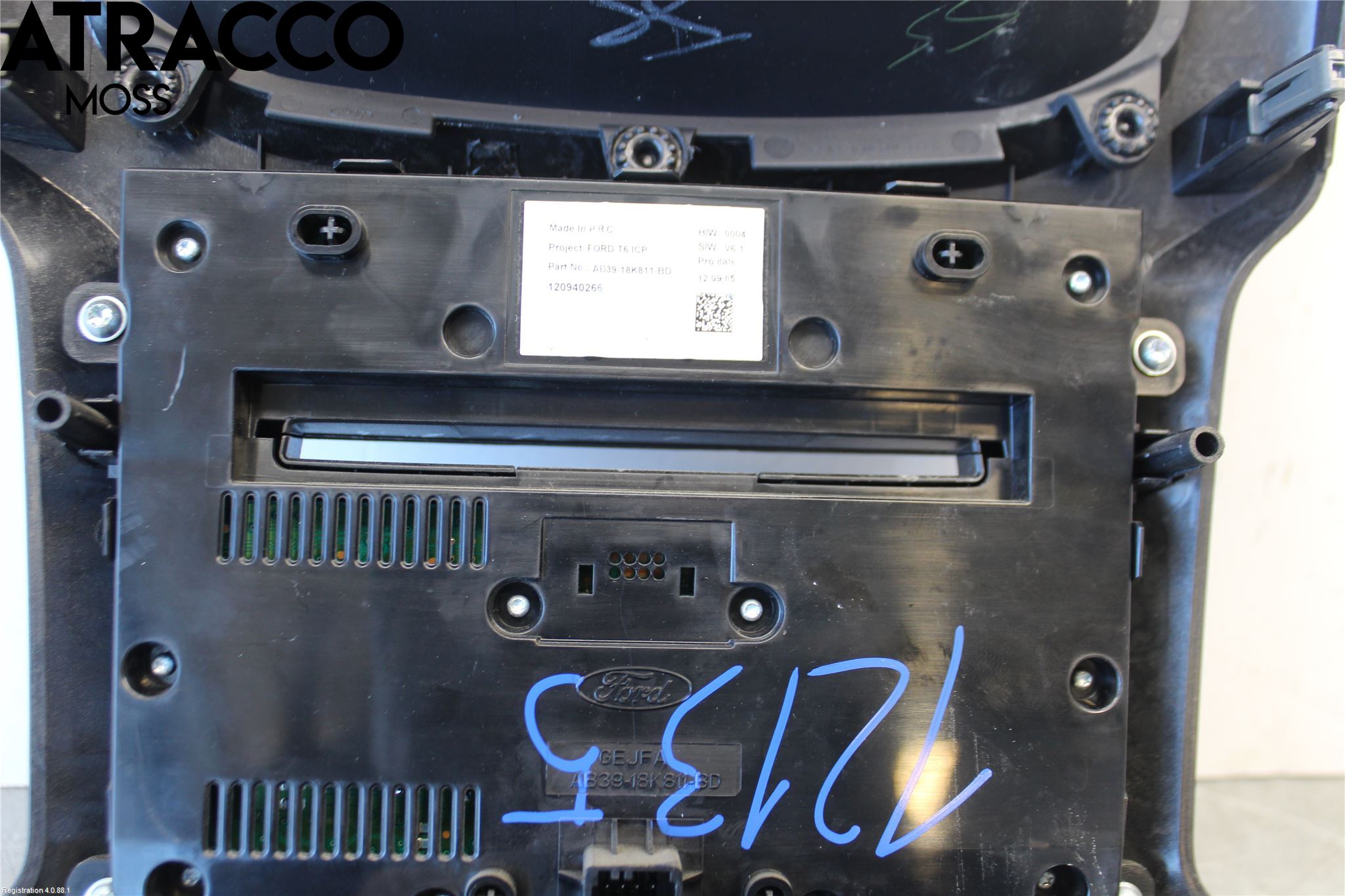Ford RANGER EU 12-23 Radio Övrigt