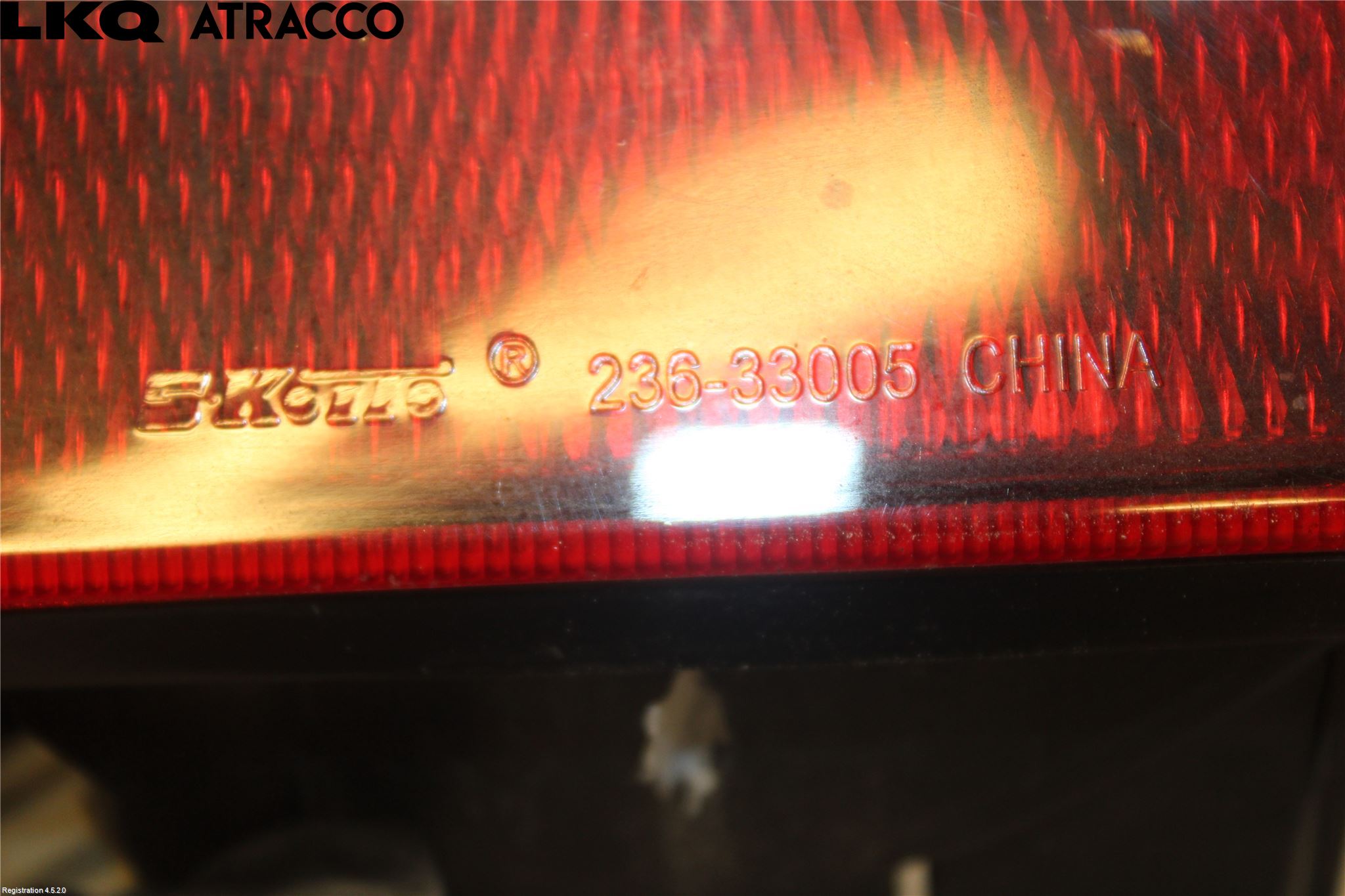 Nissan LEAF 18- Backlampa