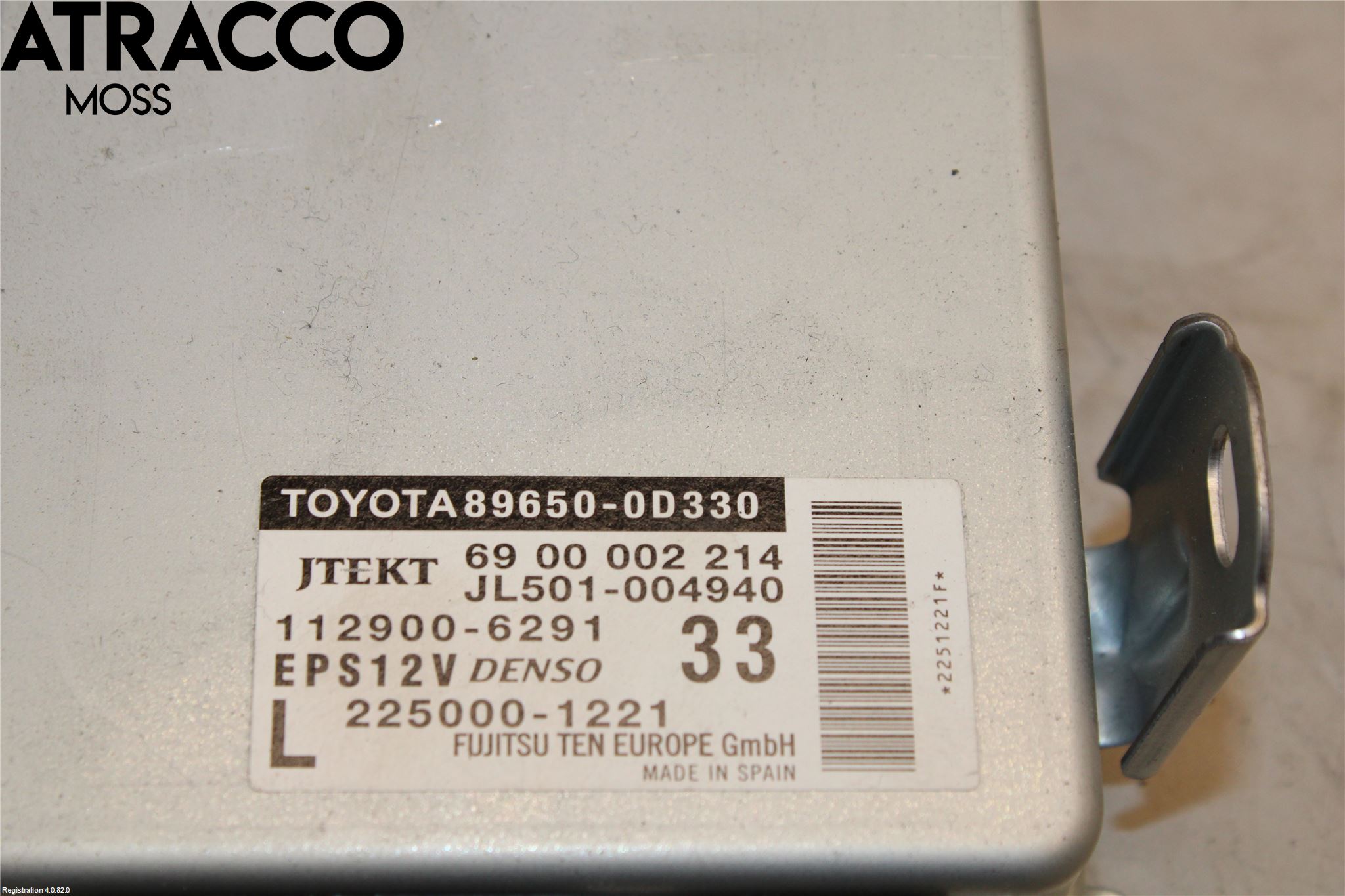Toyota YARIS XP130 12-14 Styrenhet Styrservo
