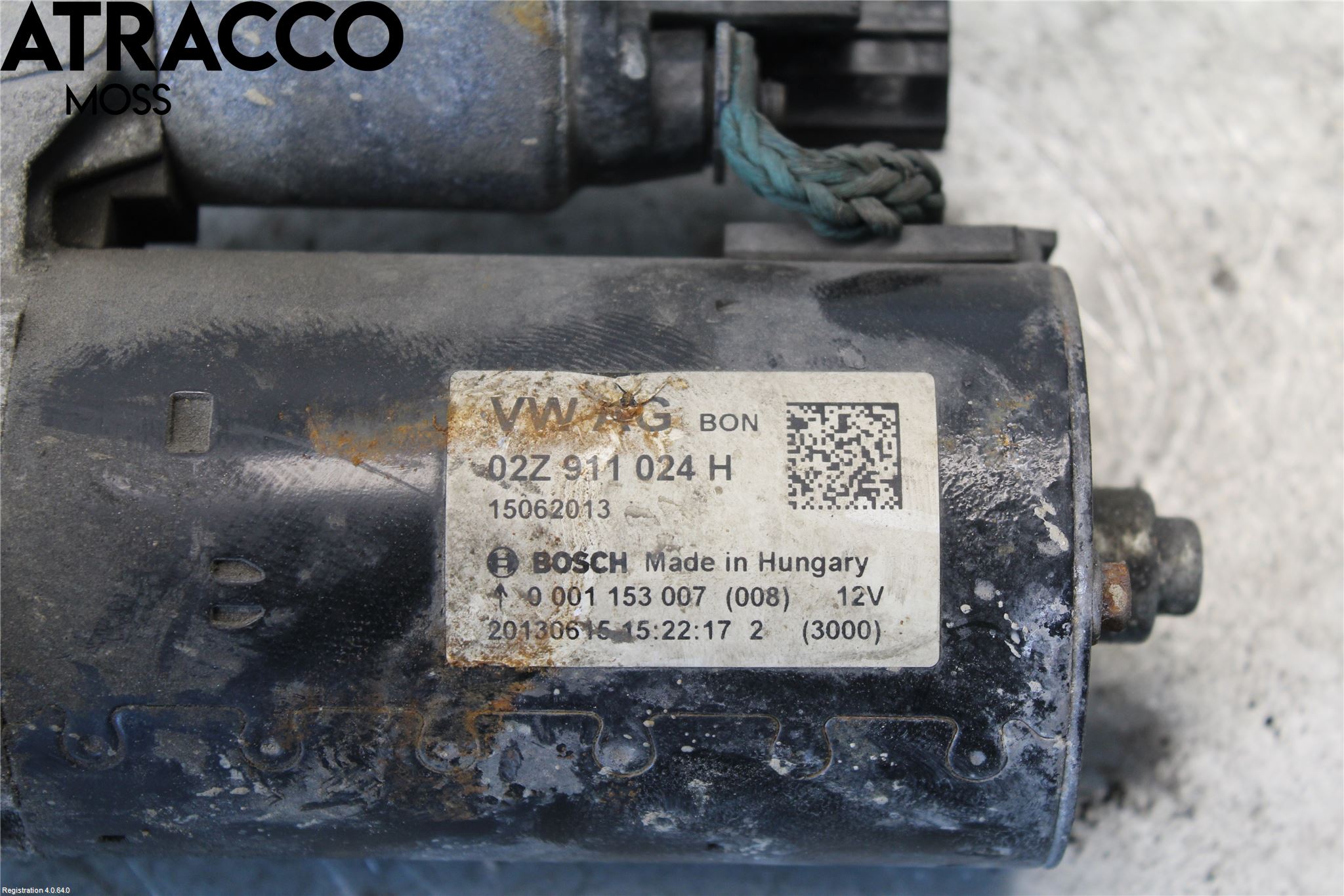 Volkswagen VW CADDY 11-15 Startmotor Diesel