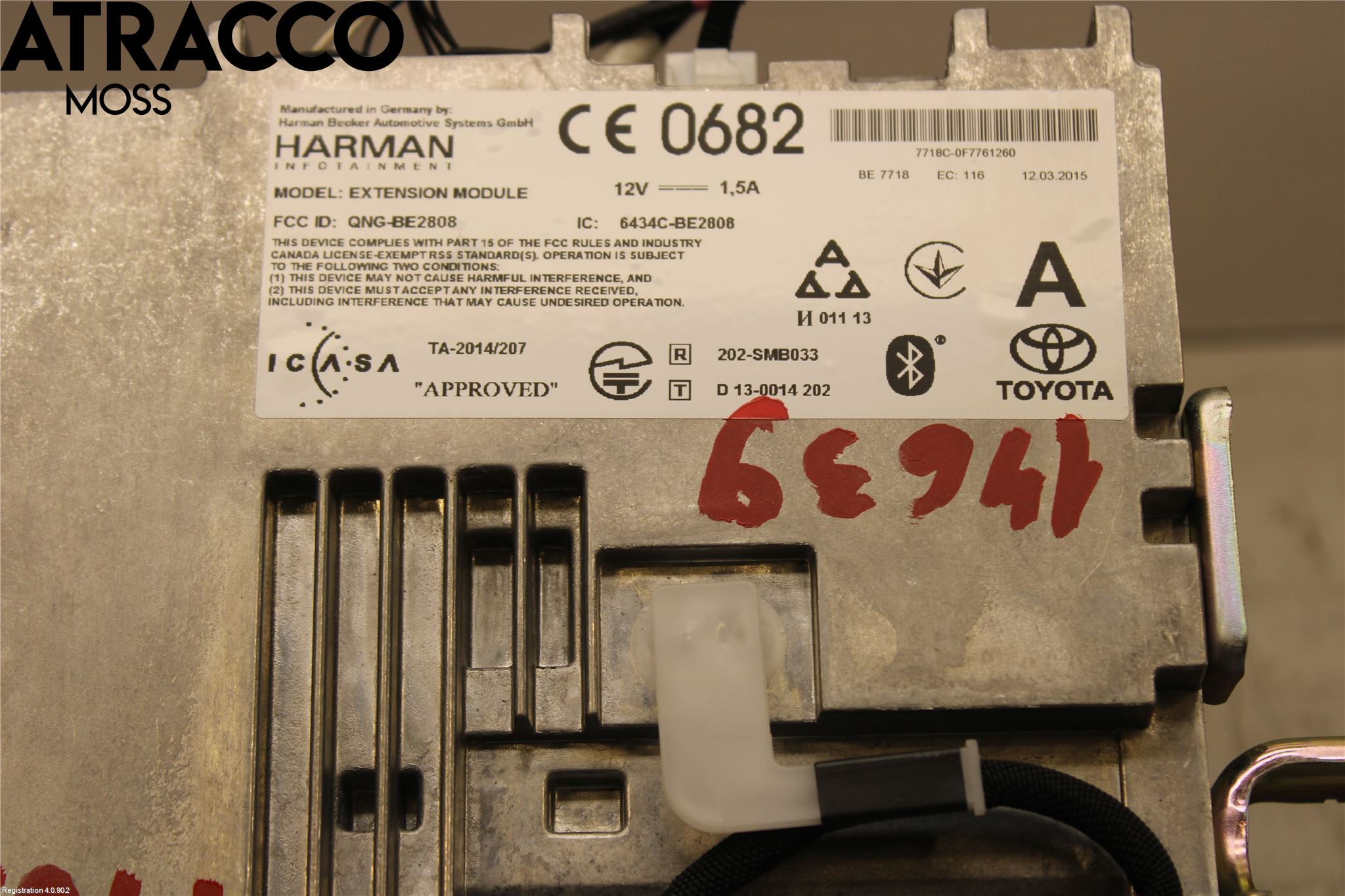 Toyota AURIS 13-19 Cd Radio - Multimediapanel