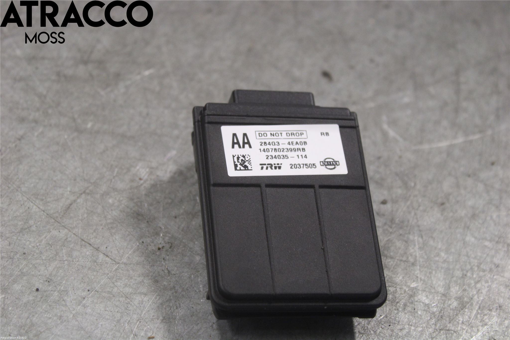 Nissan QASHQAI 14-17 Sensor Aktivt Kollisionsskydd