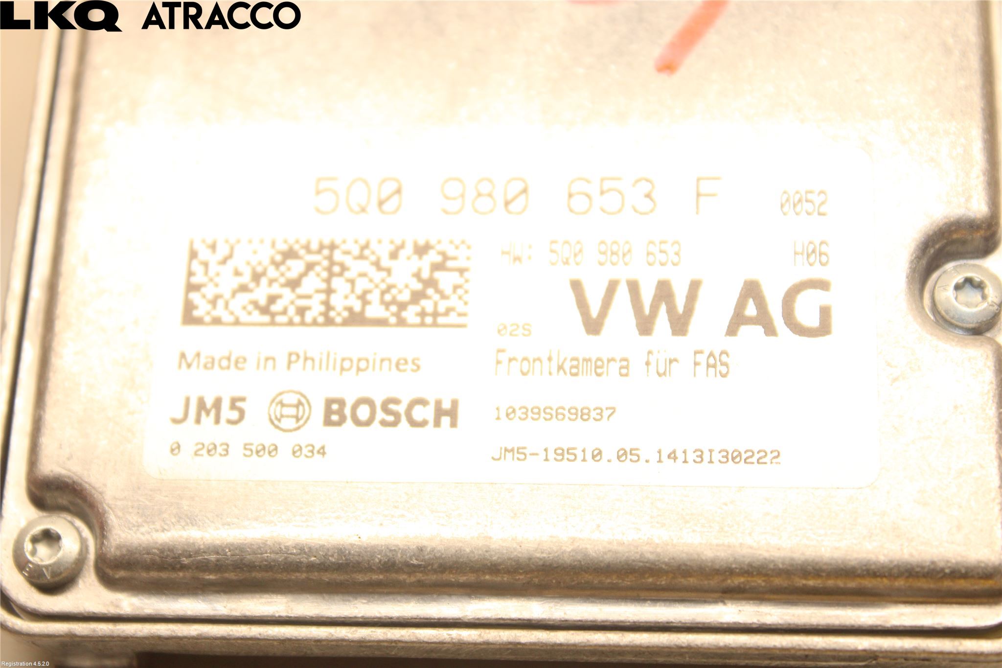 Volkswagen VW GOLF / E-GOLF VII 13-20 Sensor Aktivt Kollisionsskydd