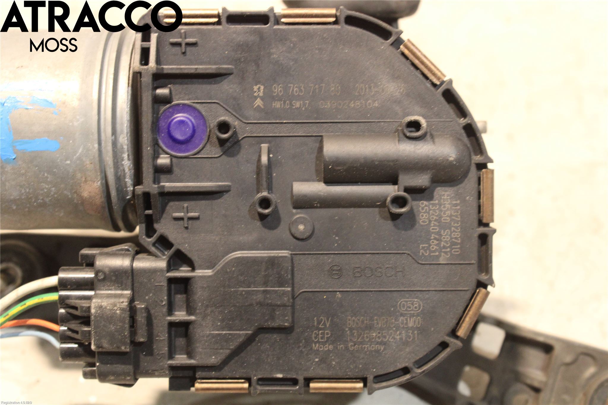 Citroen C4 GRAND PICASSO 14-18 Torkarmotor Vindruta