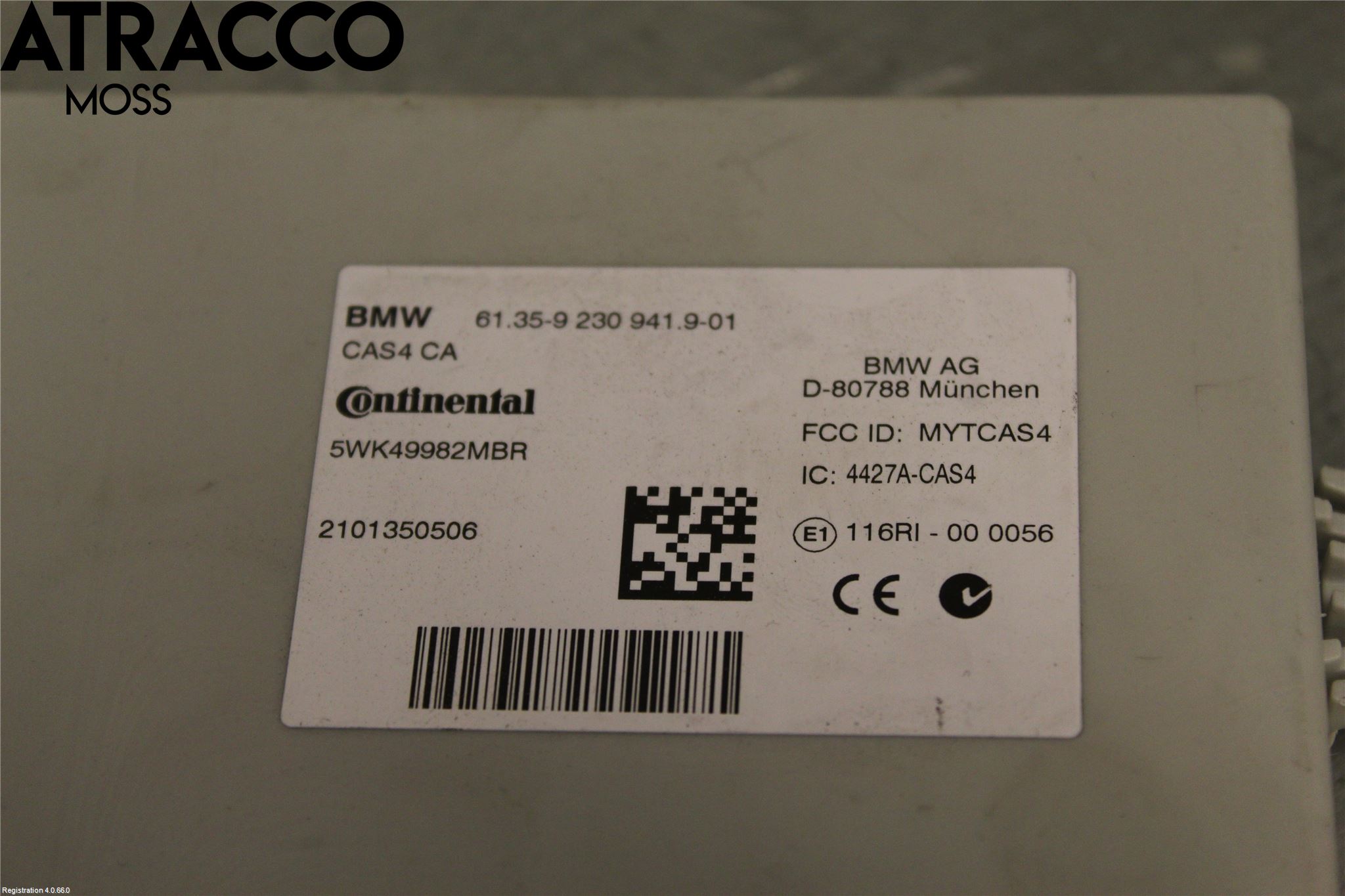 BMW 5 F10/F11/F18 09-17 Styrenhet Övrigt