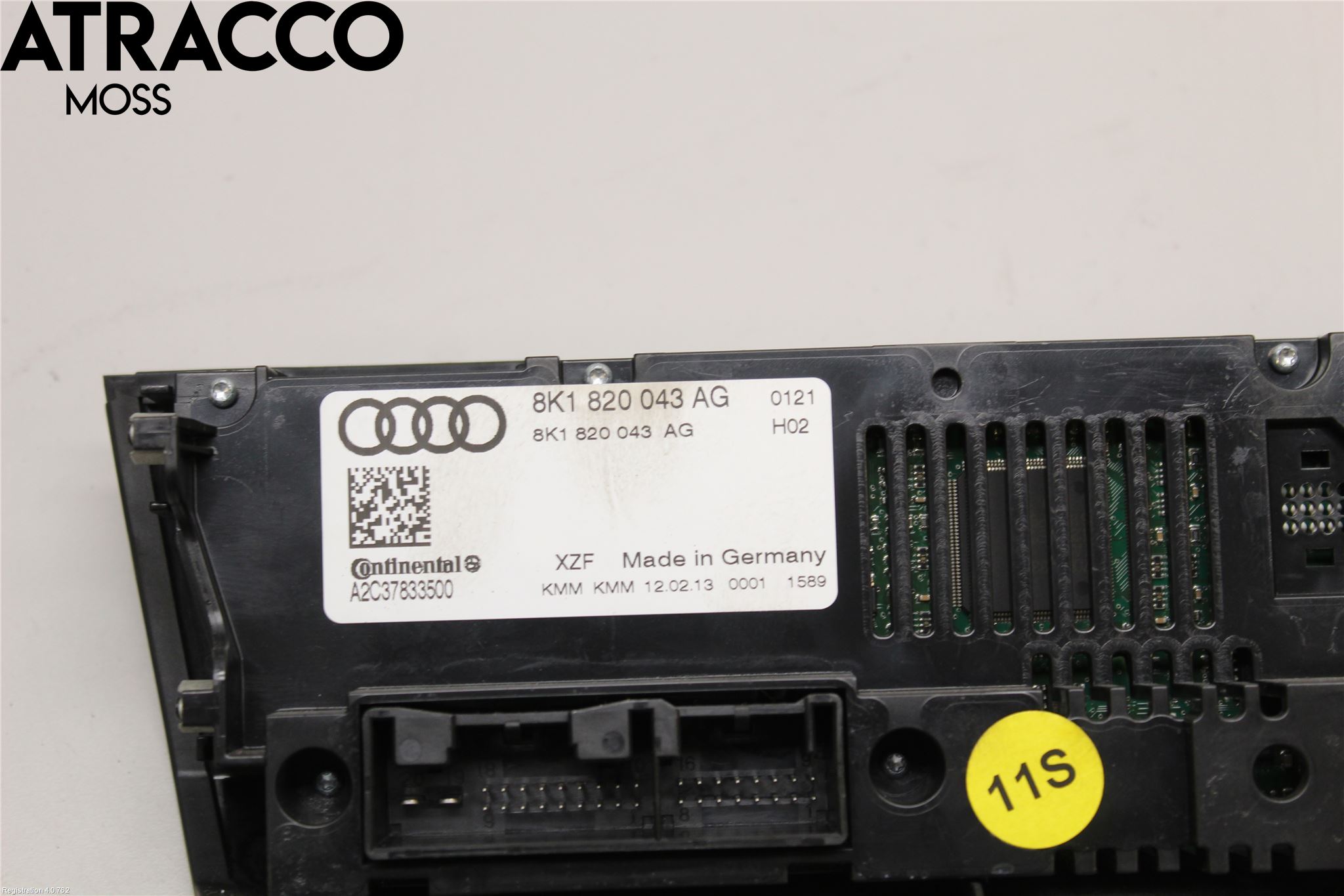 Audi A4/S4 08-11 Ac Styrenhet Ac Manöveren