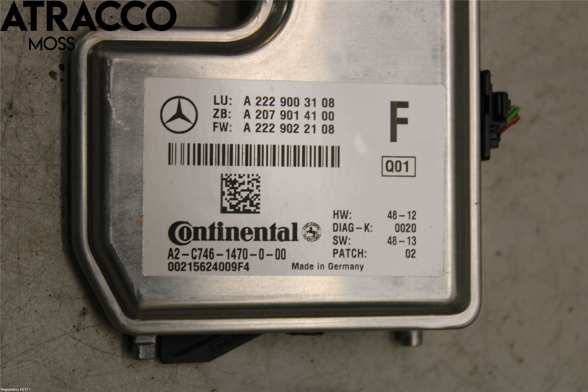 Mercedes-Benz MB C-KLASS (W205) 14-21 Parkeringshjälp Kamera
