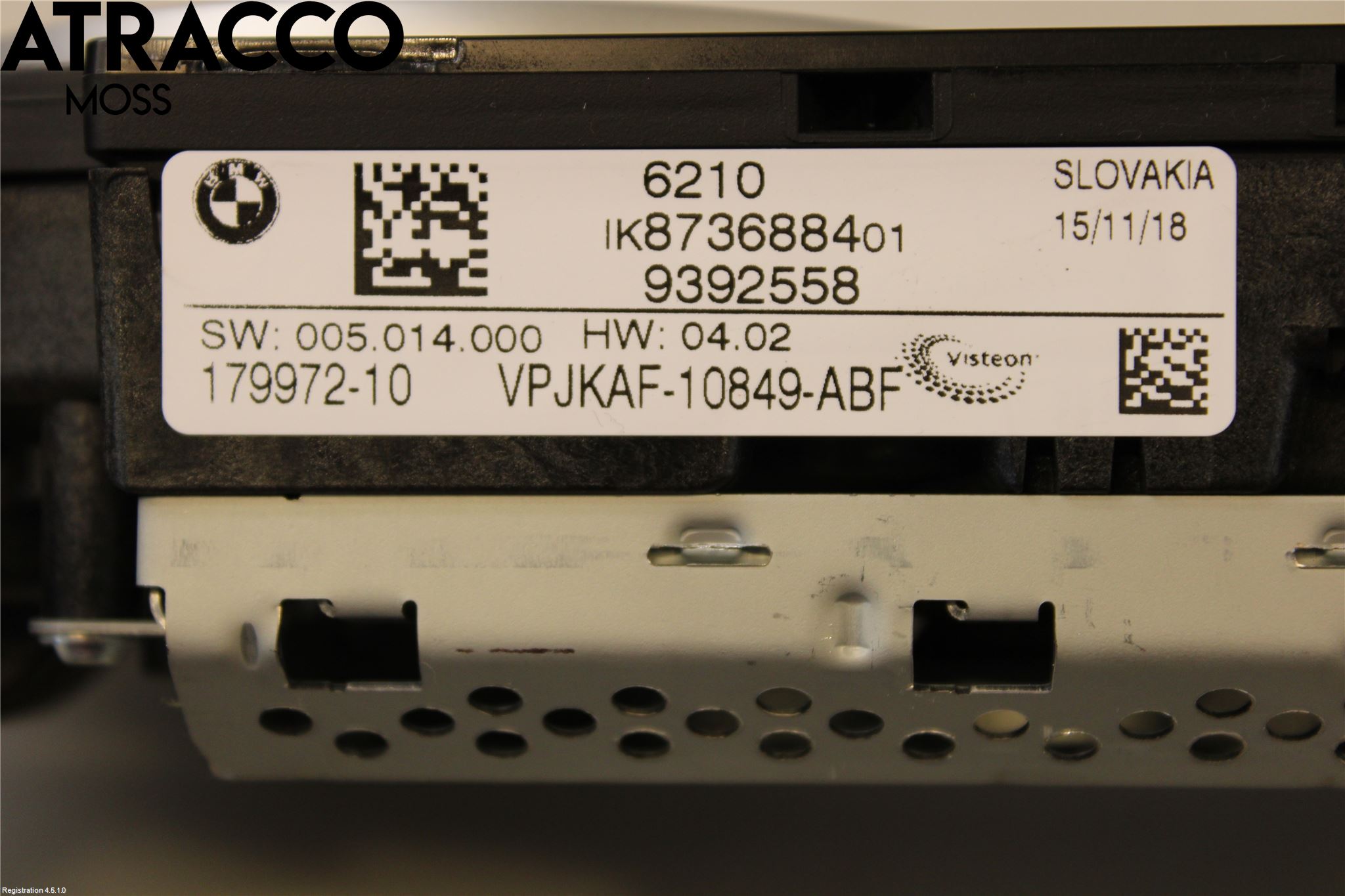 BMW X3 G01 18- Instrument Komb