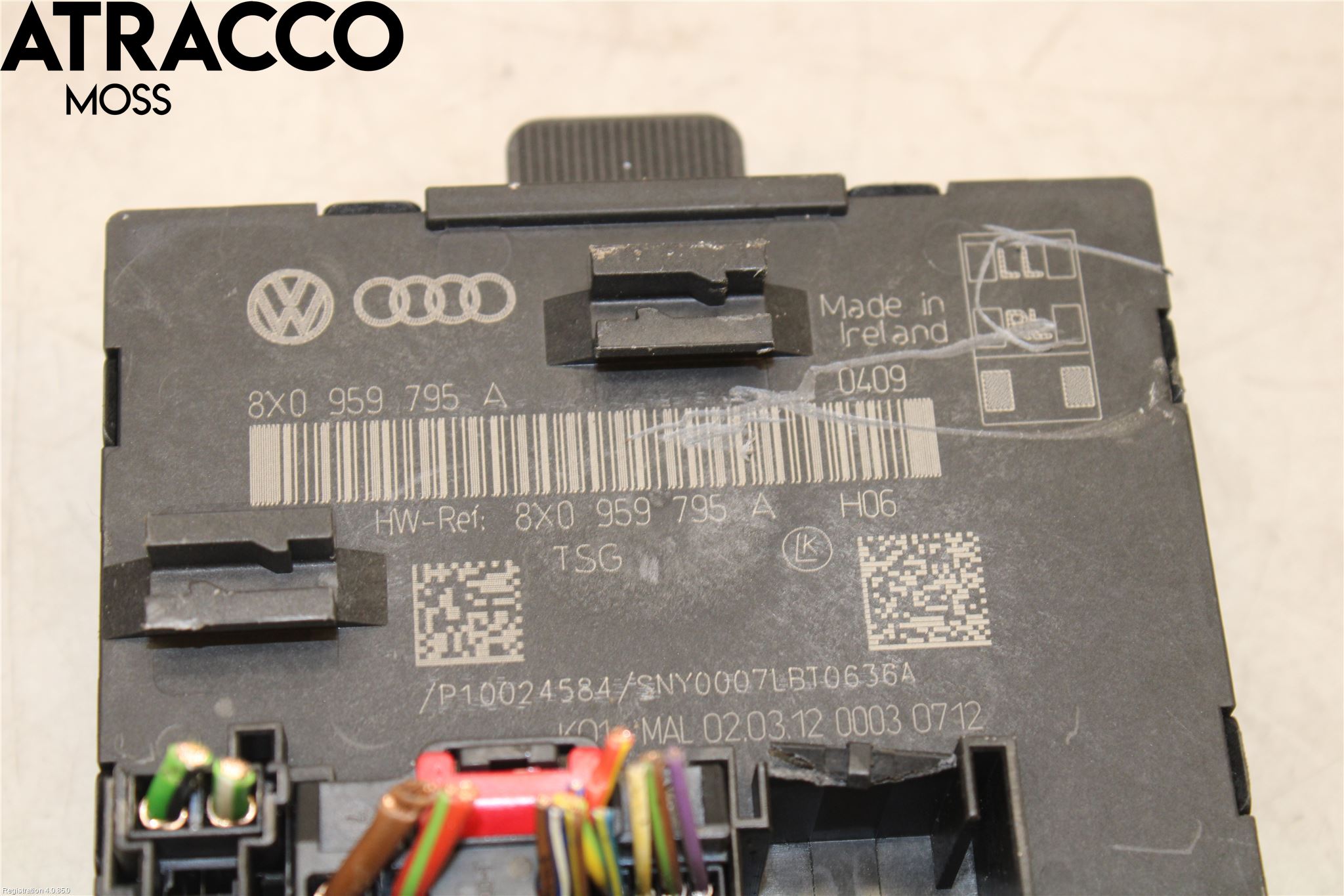 Audi Q3 8U 12-18 Styrenhet Dörr