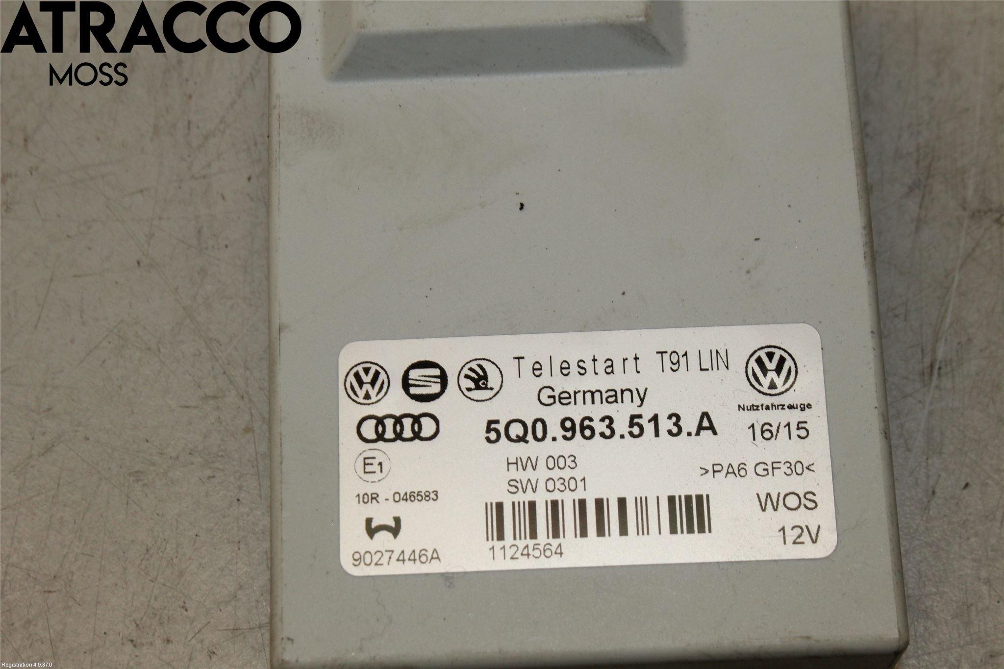 Volkswagen VW TRANSP/CARAVELLE (T6) 16-22 Styrenhet Övrigt