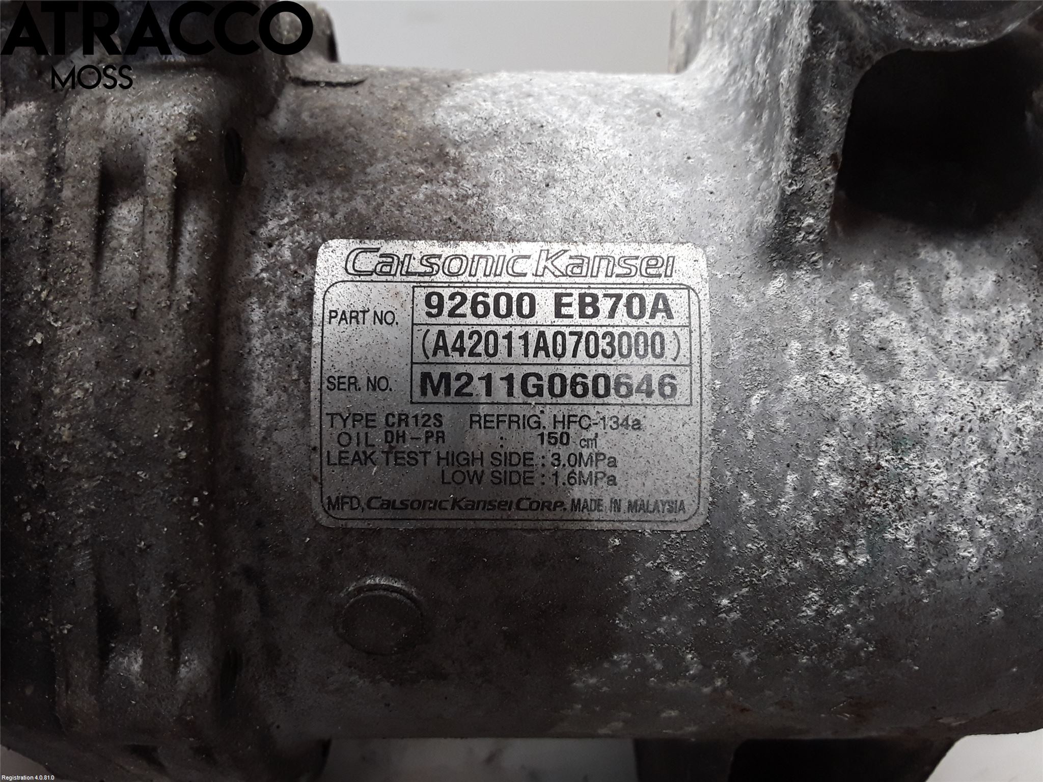 Nissan NAVARA 05-16 Ac Kompressor