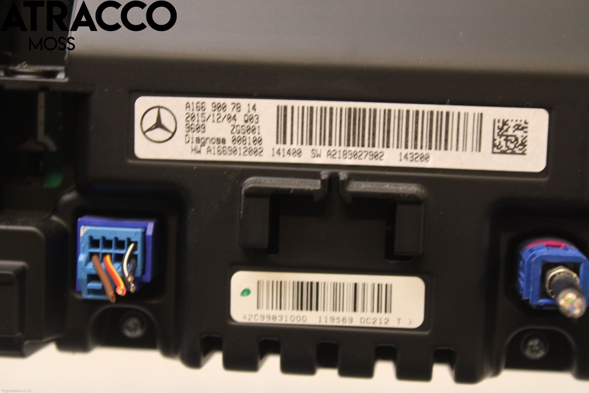 Mercedes-Benz MB A-KLASS (W176) 13-18 Multifunktionsdisplay