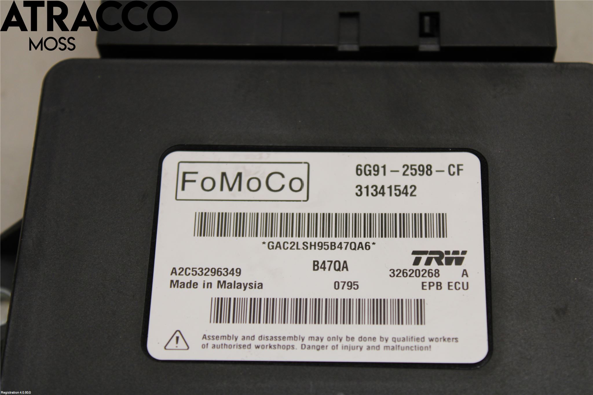 Volvo V70 08-13 Styrenhet Parkbroms Epb