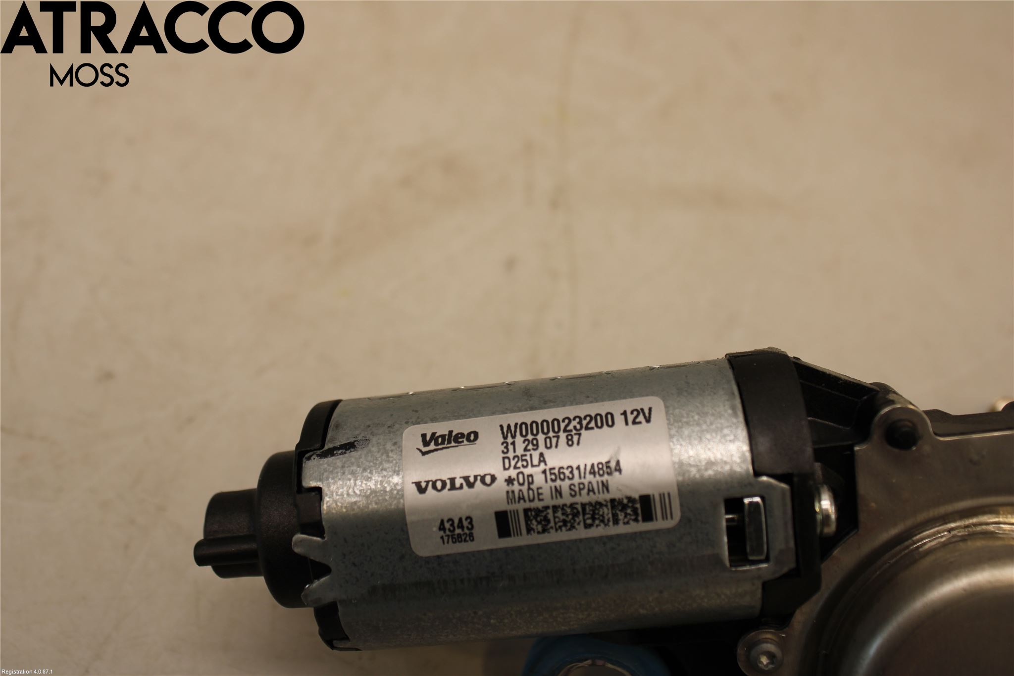 Volvo XC60 14-17 Torkarmotor Baklucka