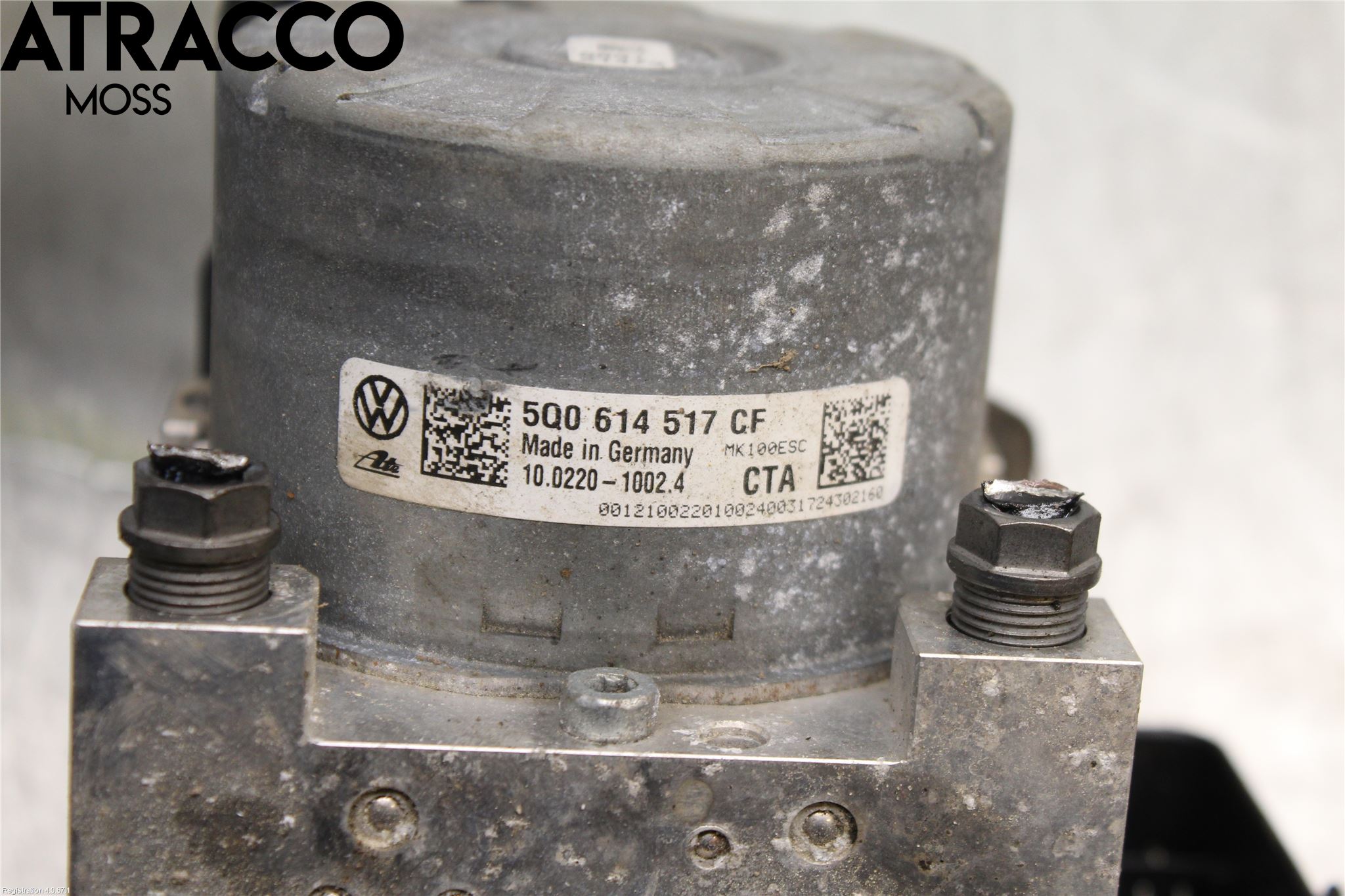 Volkswagen VW GOLF / E-GOLF VII 13-20 Abs Hydraulaggregat