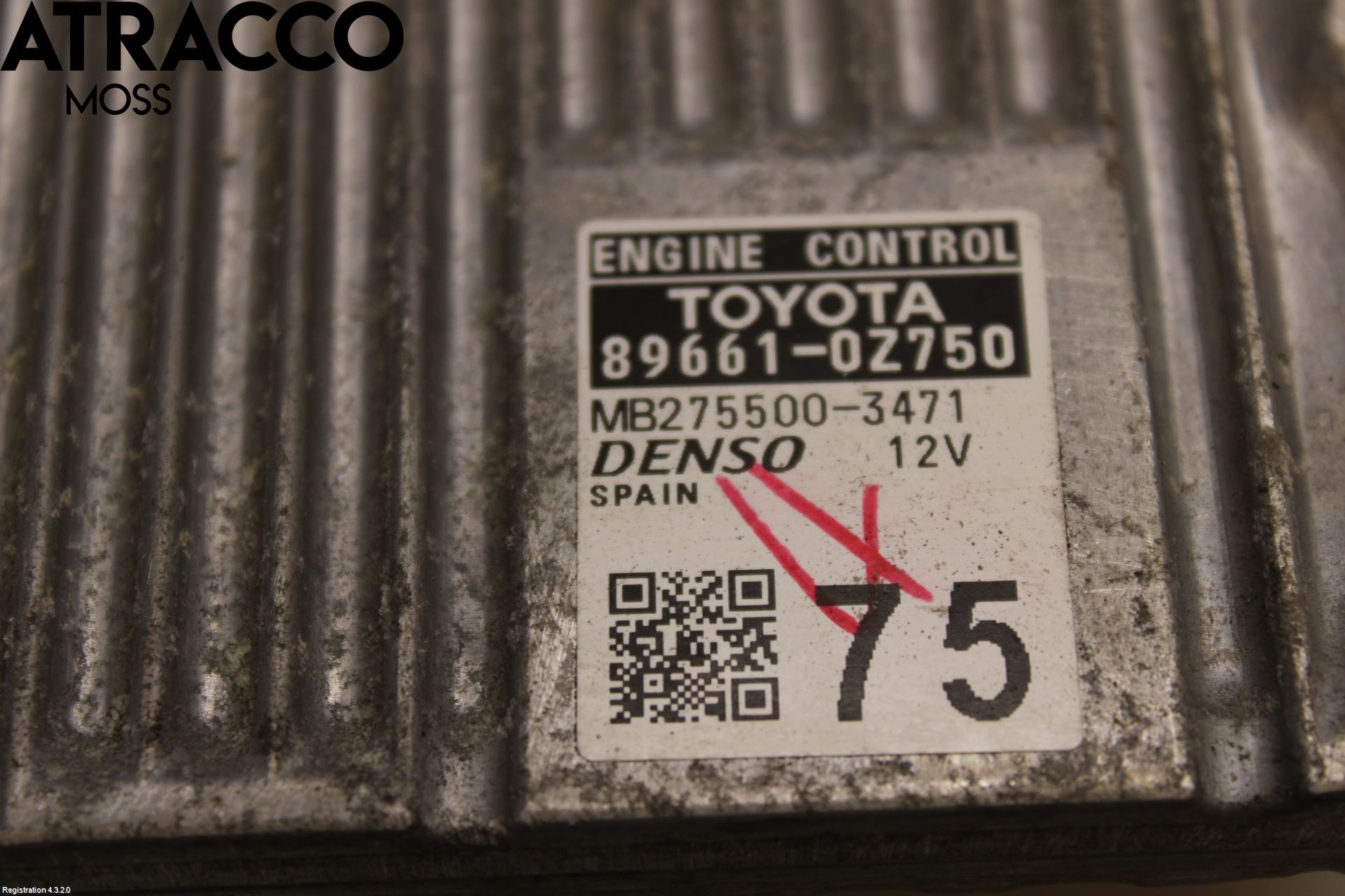 Toyota AURIS 13-19 Styrenhet Insprut Bensin