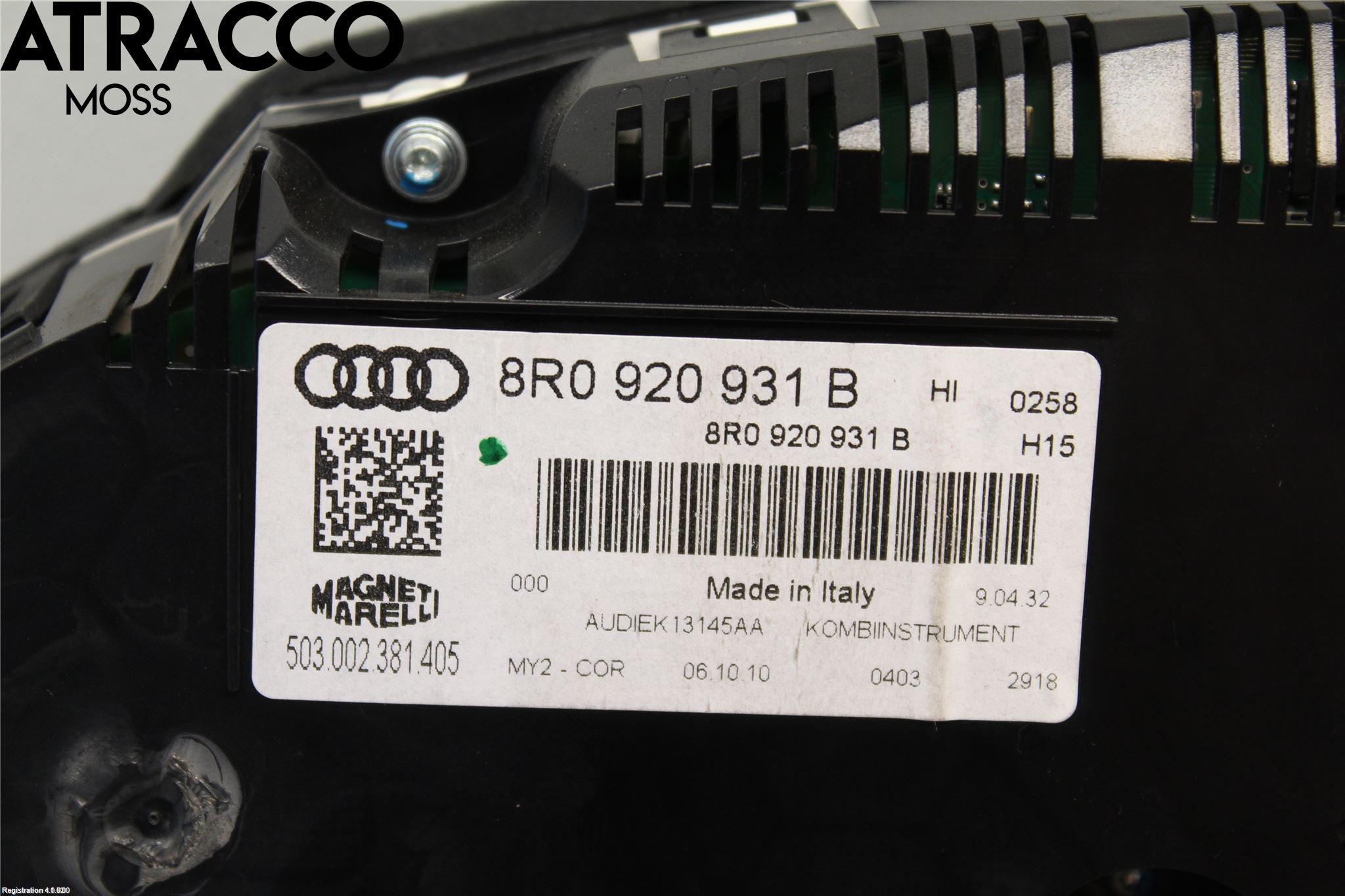Audi Q5 09-16 Instrument Komb