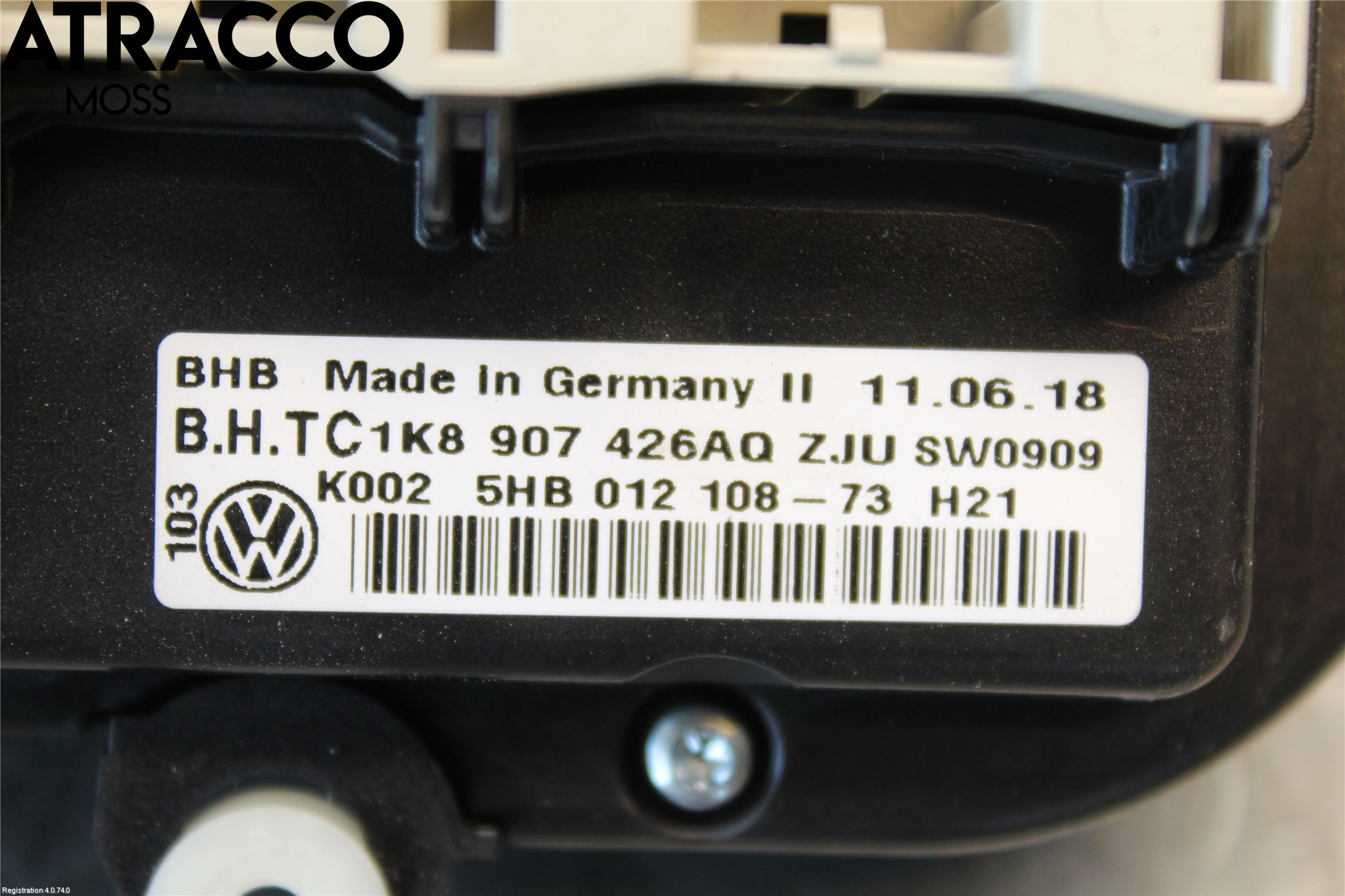 Volkswagen VW CADDY 16-20 Ac Styrenhet Ac Manöveren