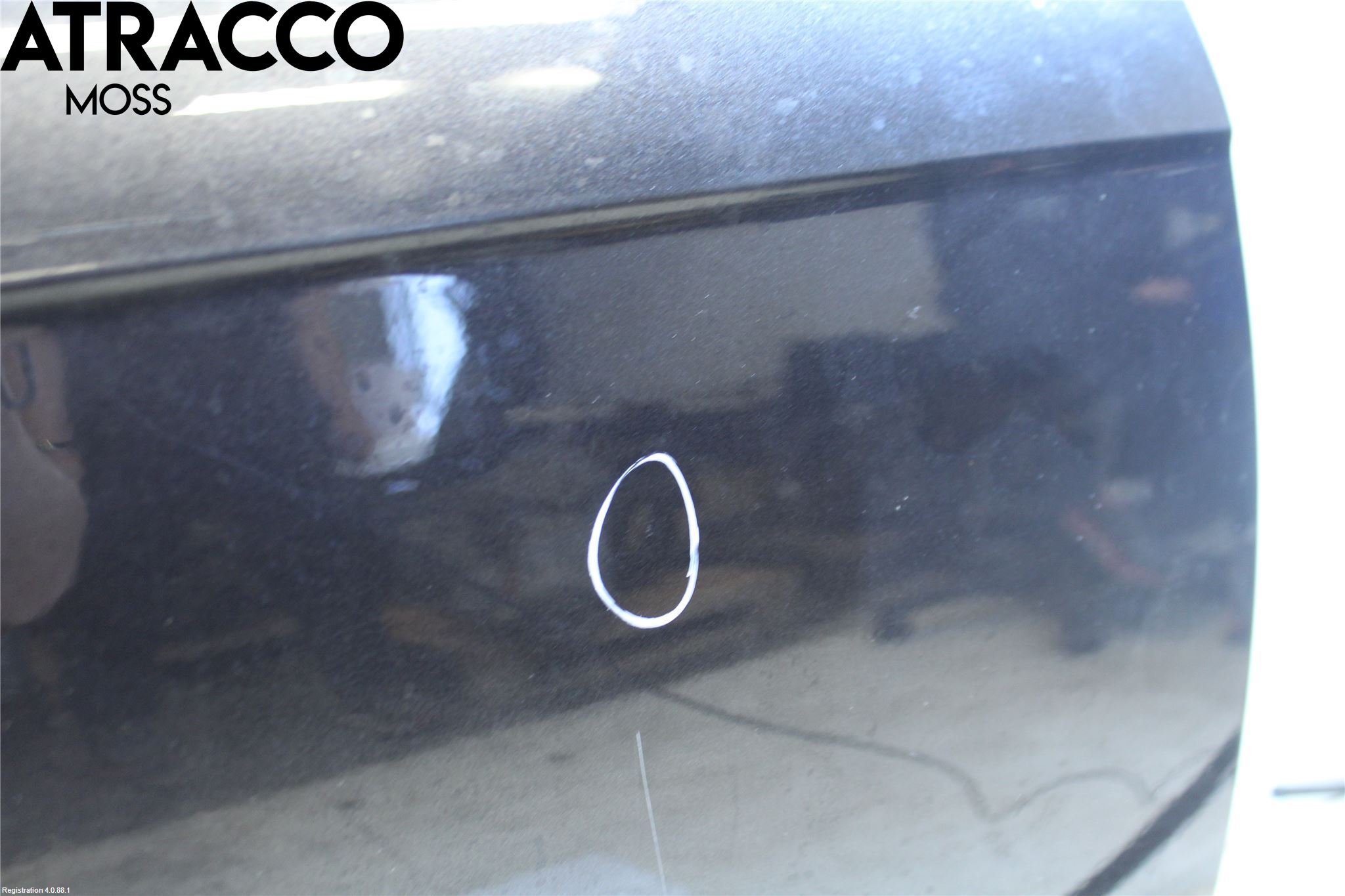 Audi A4/S4 08-11 Dörr Bak Höger