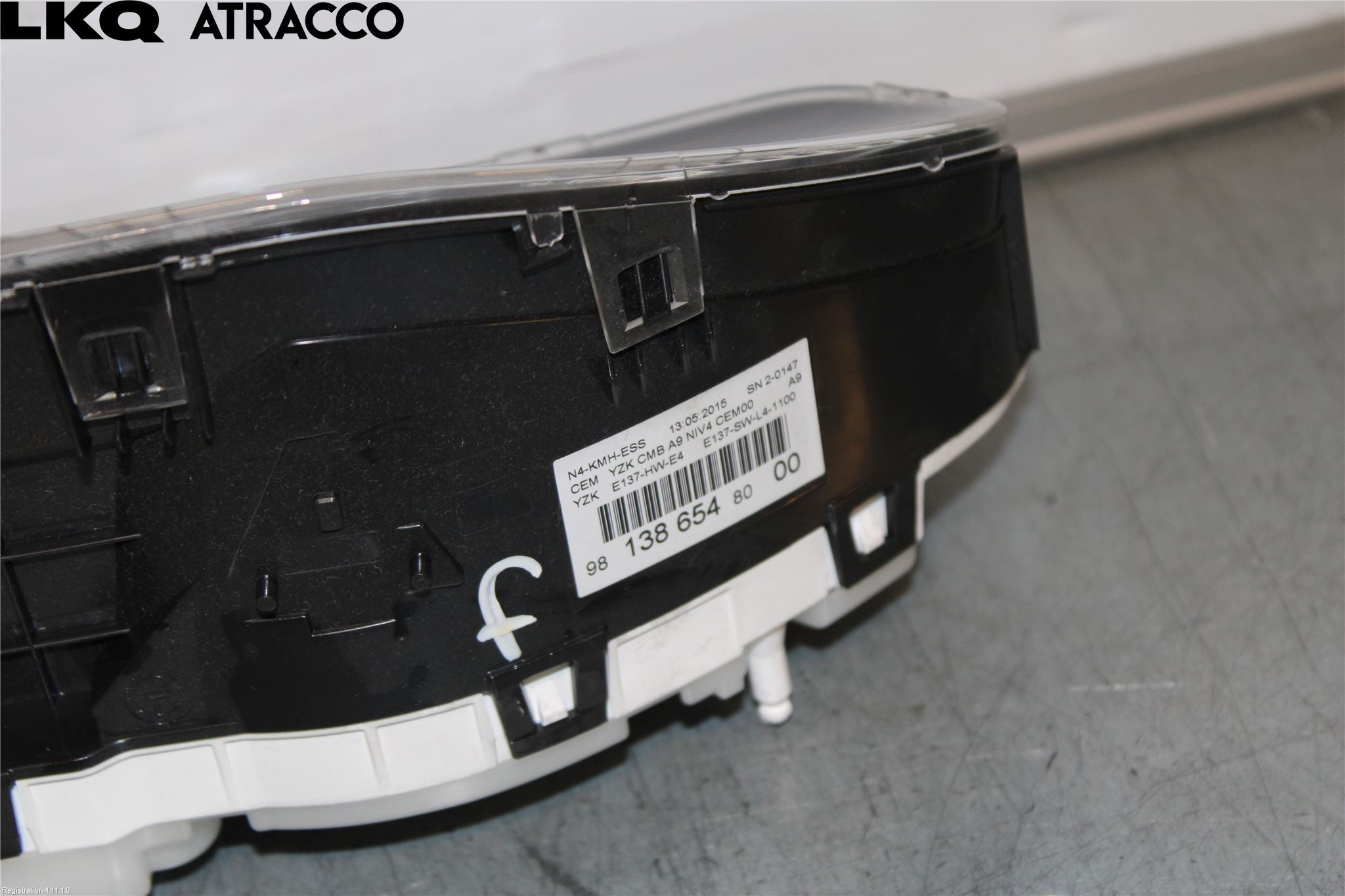 Peugeot 2008 13-20 Instrument Komb