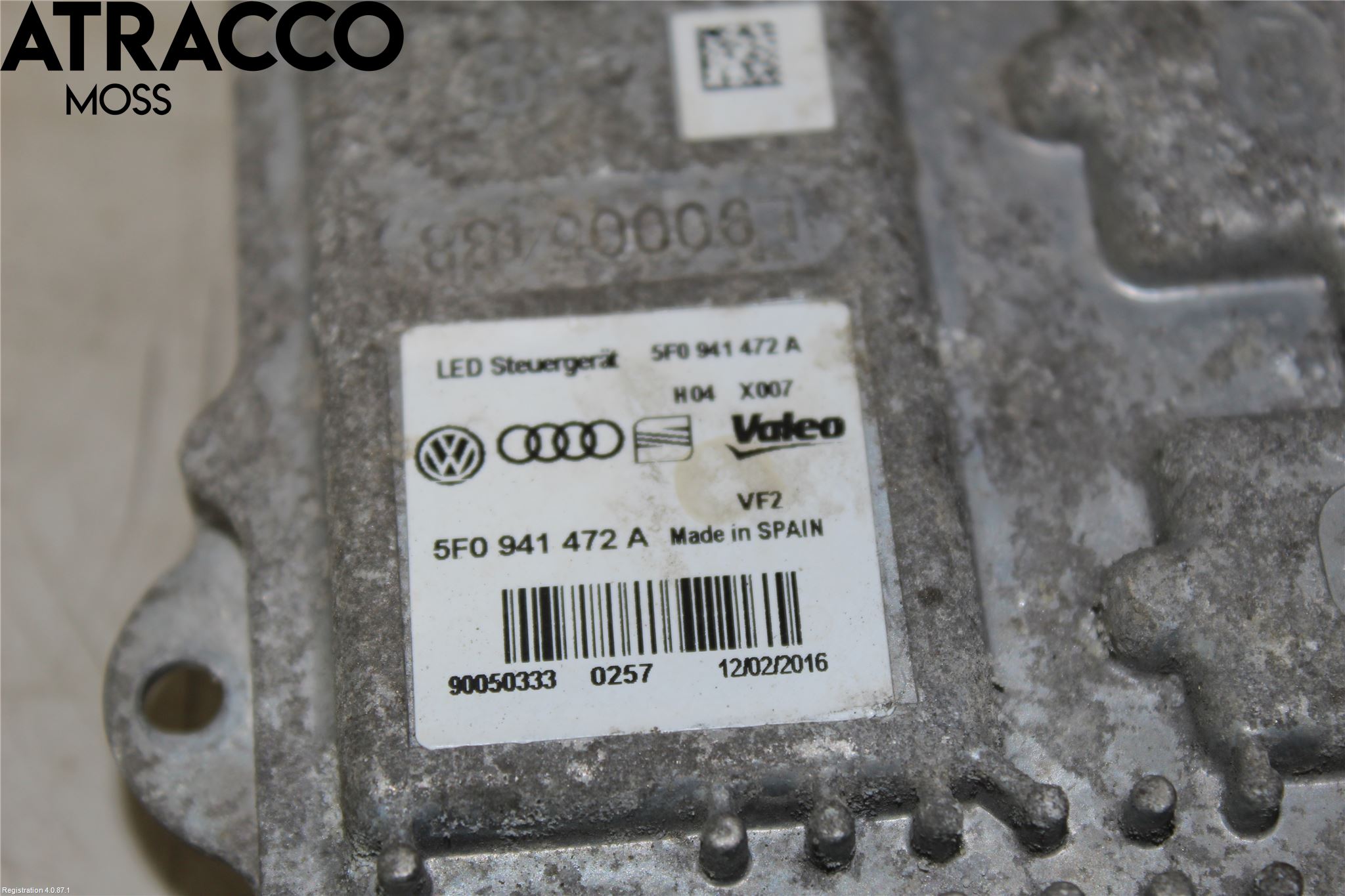 Volkswagen VW GOLF / E-GOLF VII 13-20 Styrenhet Strålkastare