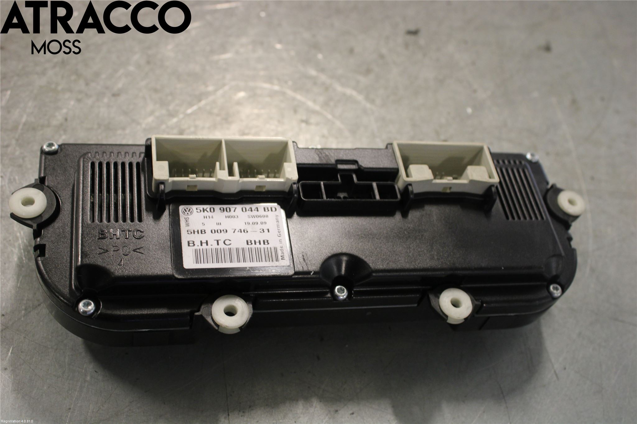 Volkswagen VW GOLF VI 09-13 Ac Styrenhet Ac Manöveren