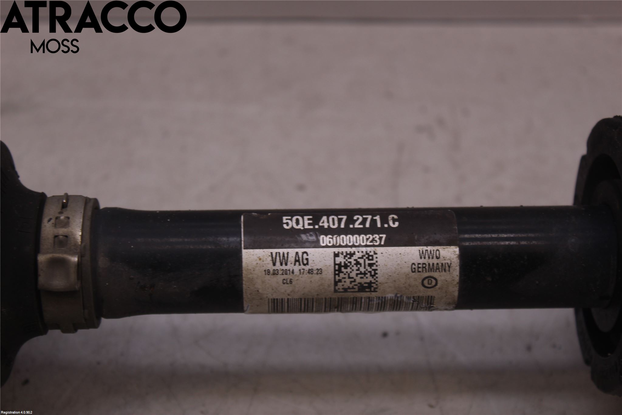 Volkswagen VW GOLF / E-GOLF VII 13-20 Drivaxel Fram Vänster