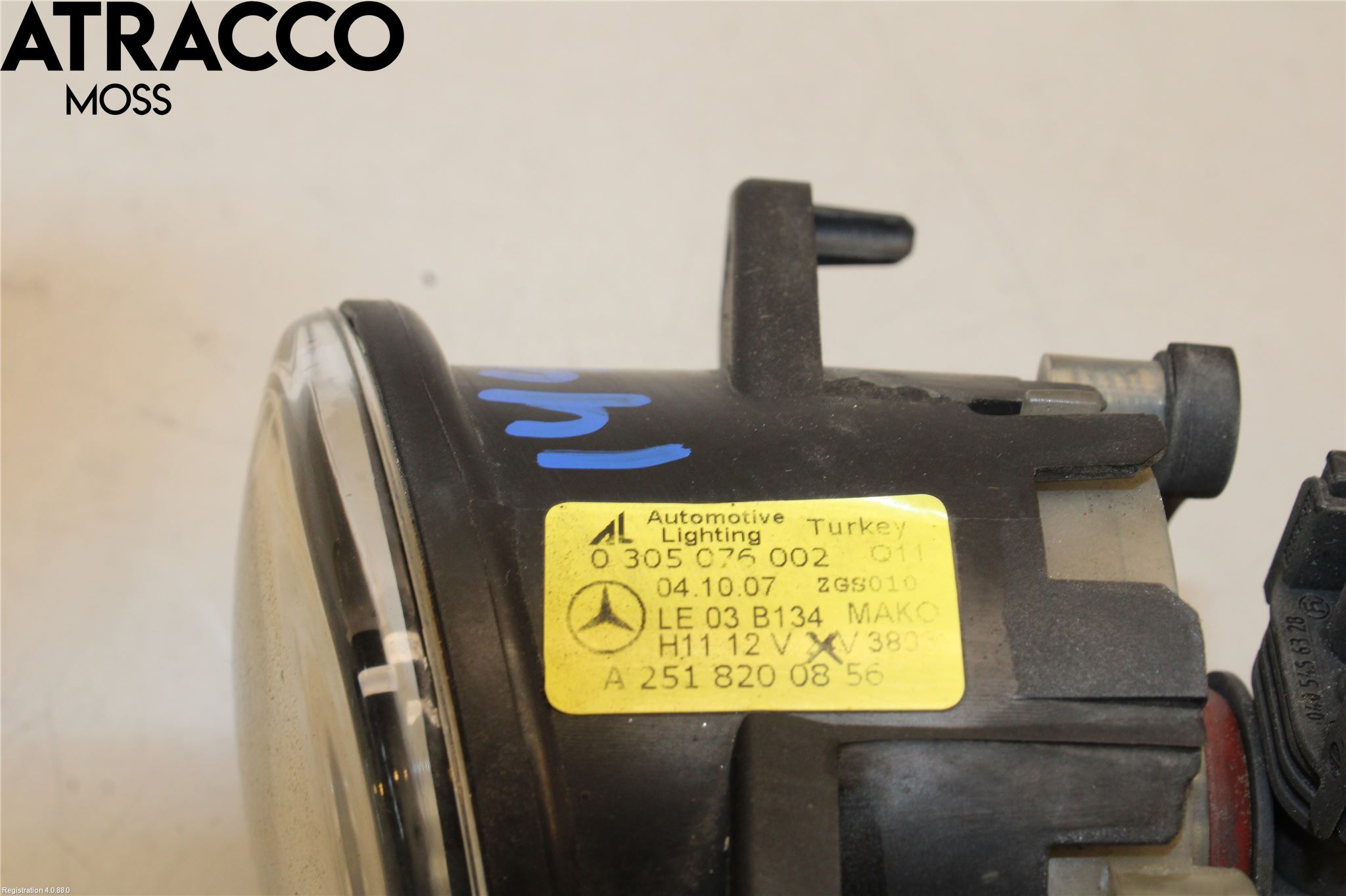 Mercedes-Benz MB B-KLASS (W245) 05-12 Dimljus-Varselljus Fram