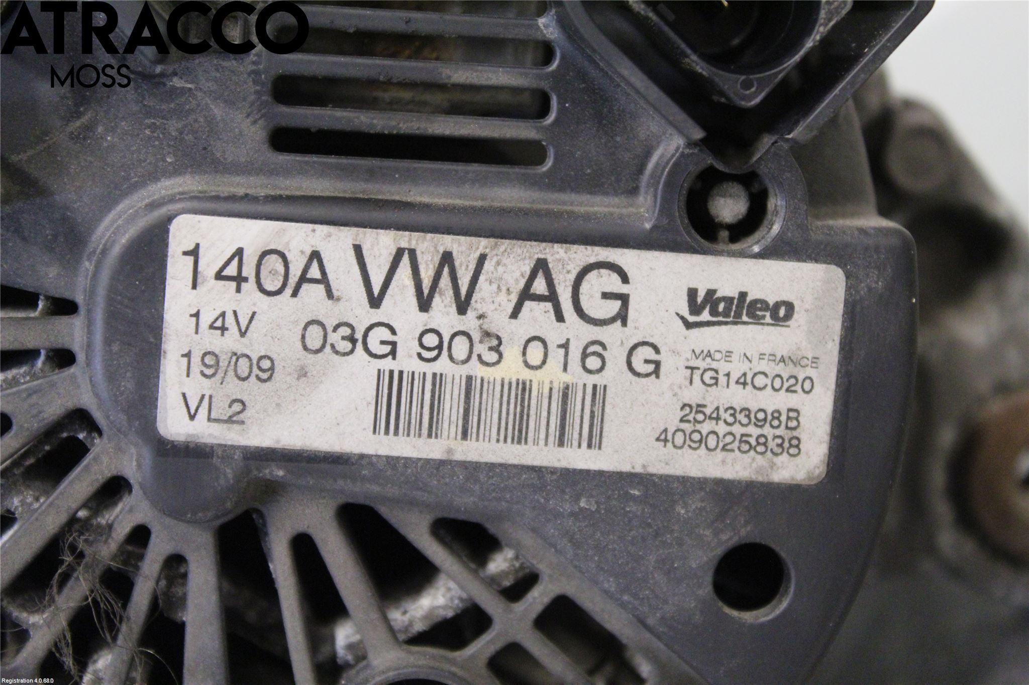 Audi A4/S4 08-11 Generator