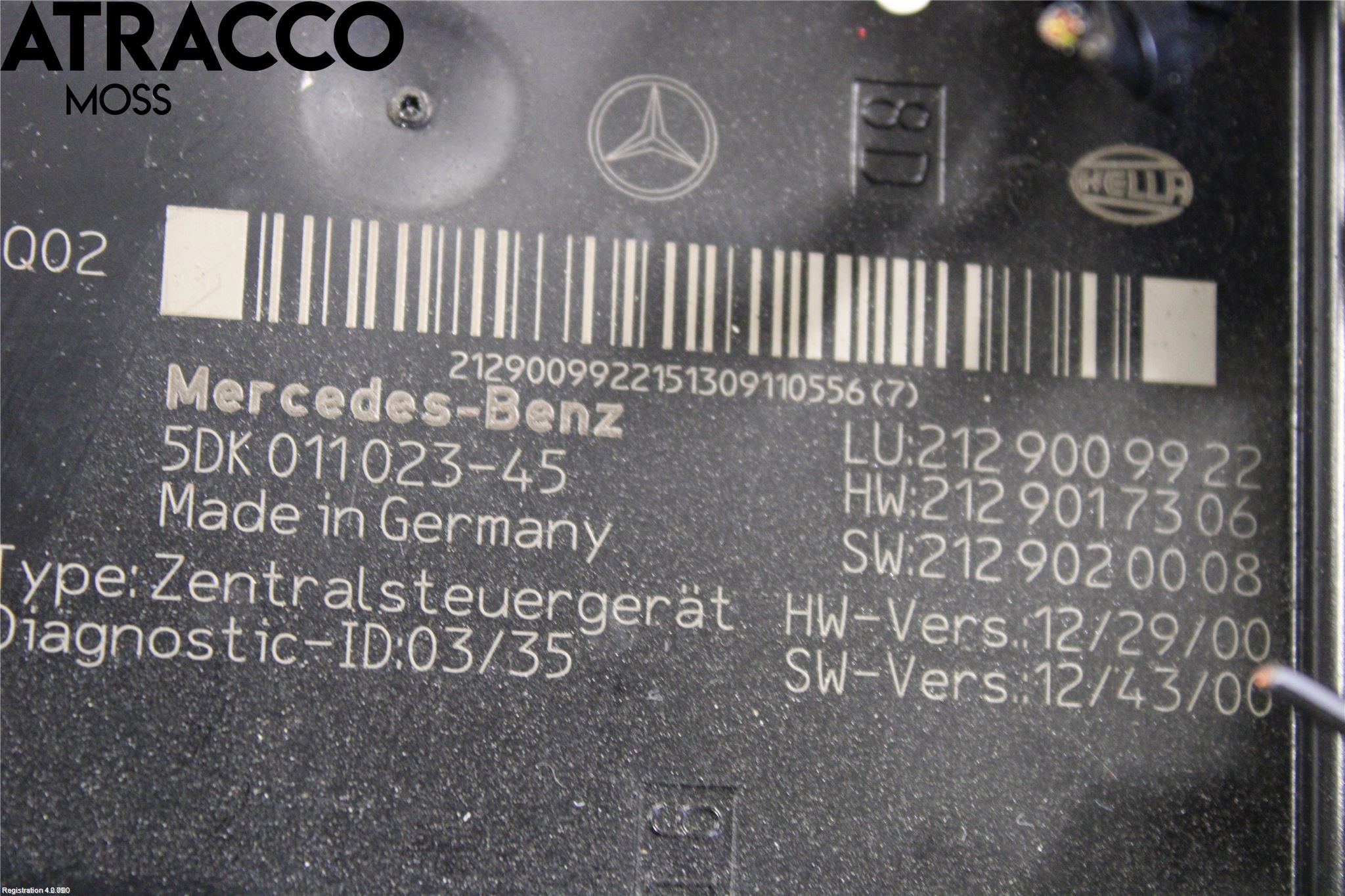 Mercedes-Benz MB E-KLASS (W212) 09-16 Säkringsdosa-Elcentral