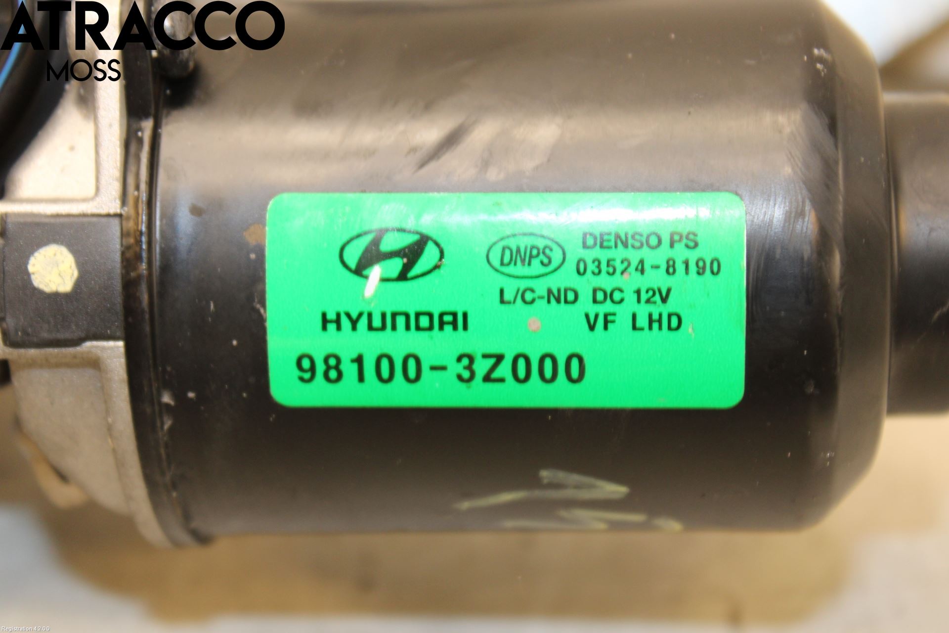 Hyundai i40 08-15 Torkarmotor Vindruta