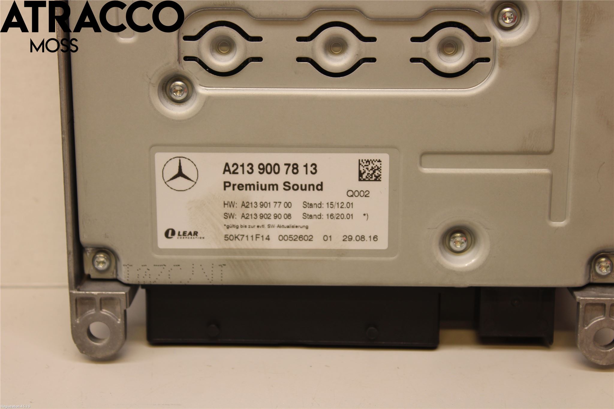 Mercedes-Benz MB E-KLASS (W213) 16-23 Radio-Stereo Förstärkare