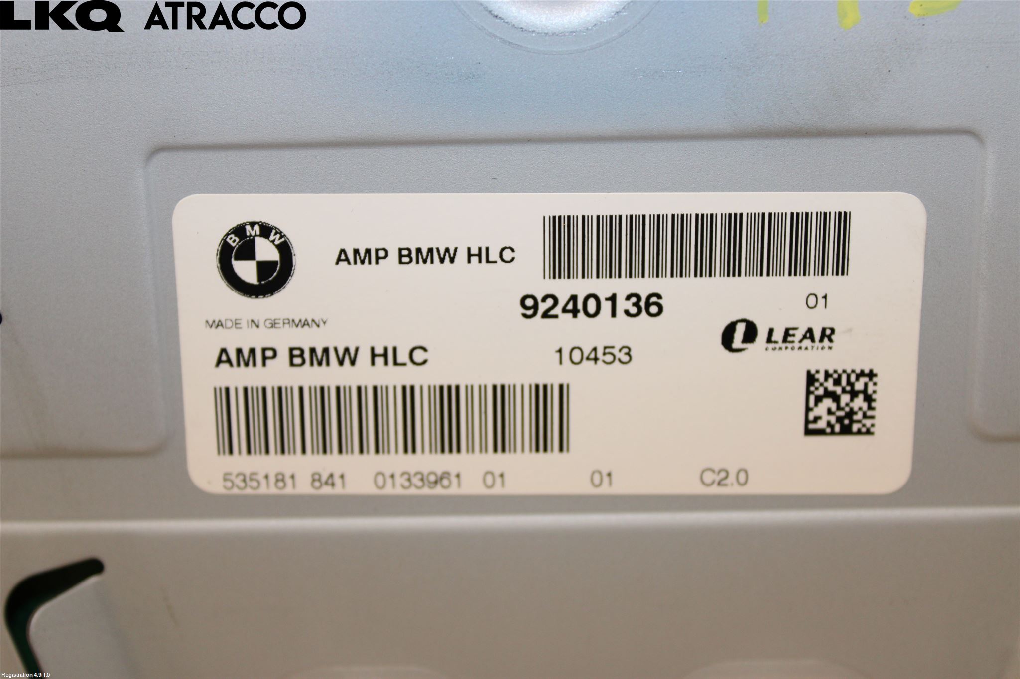 BMW X5 E70 07-13 Radio-Stereo Förstärkare