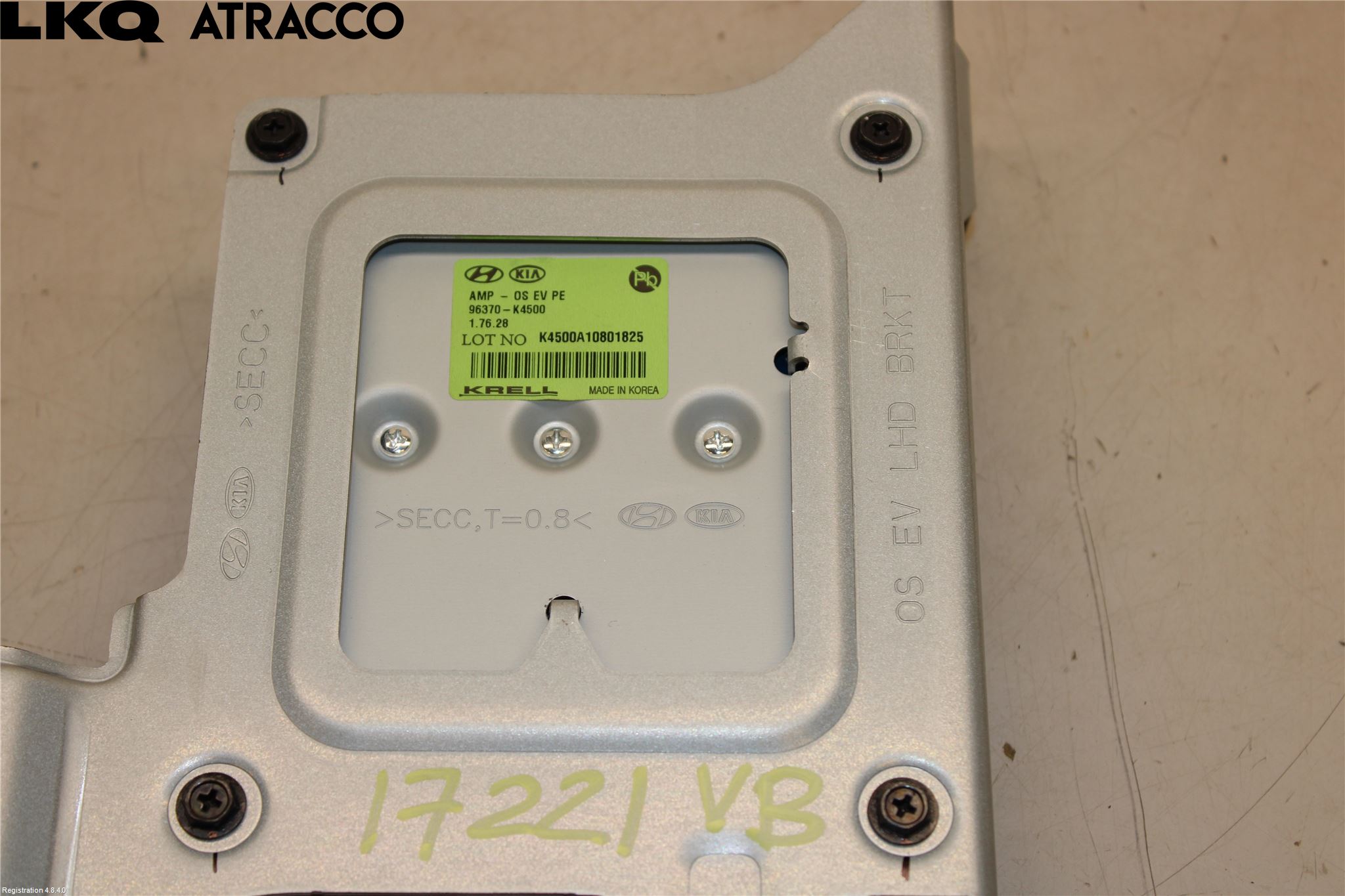 Hyundai KONA/ELECTRIC OS 18-23 Radio-Stereo Förstärkare